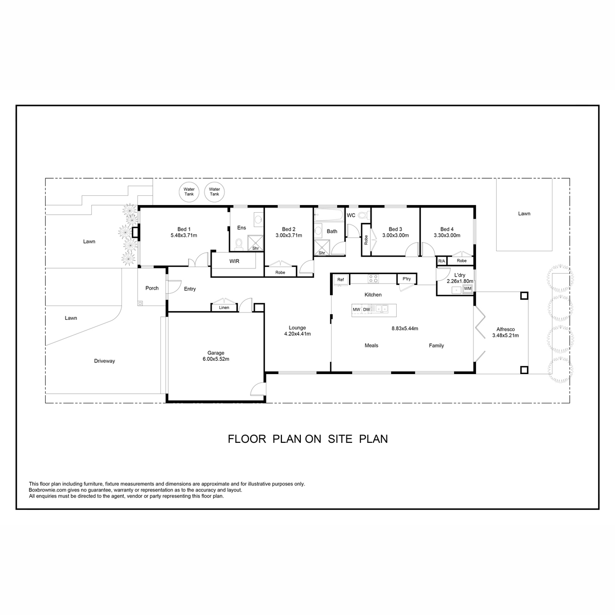 Floorplan of Homely house listing, 73 Brownlow Drive, Point Cook VIC 3030