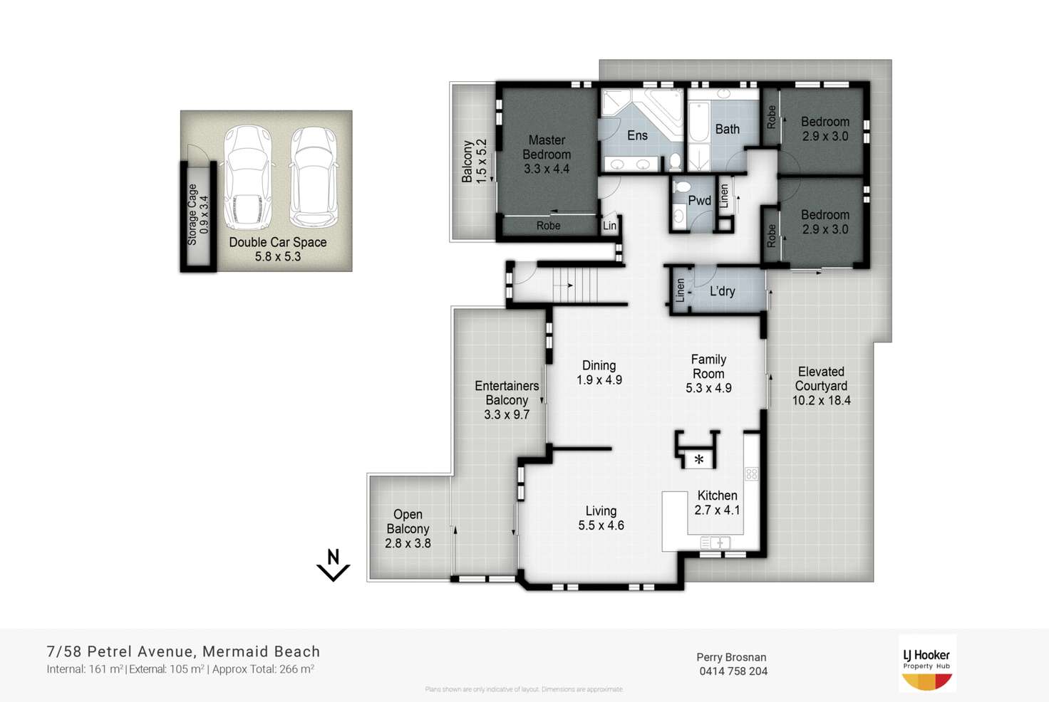 Floorplan of Homely apartment listing, 7/58-60 Petrel Avenue, Mermaid Beach QLD 4218