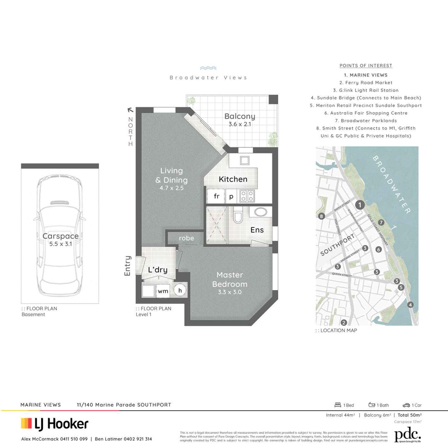 Floorplan of Homely apartment listing, 11/140 Marine Parade, Southport QLD 4215