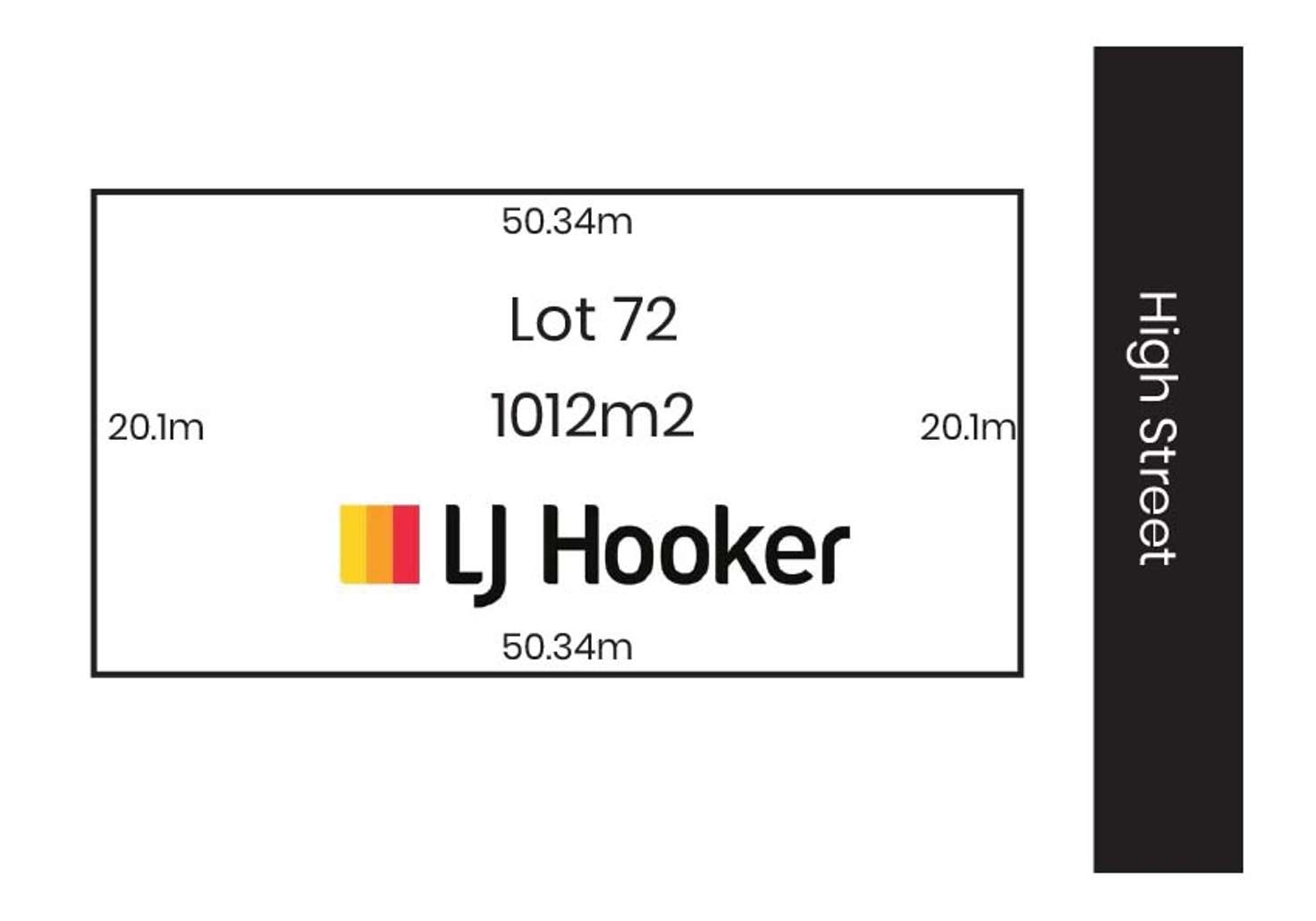 Floorplan of Homely residentialLand listing, 27 High Street, Coopernook NSW 2426