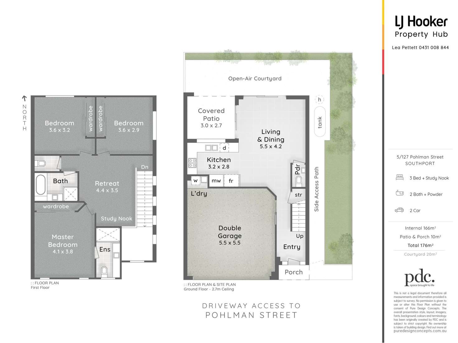 Floorplan of Homely townhouse listing, 5/127 Pohlman Street, Southport QLD 4215