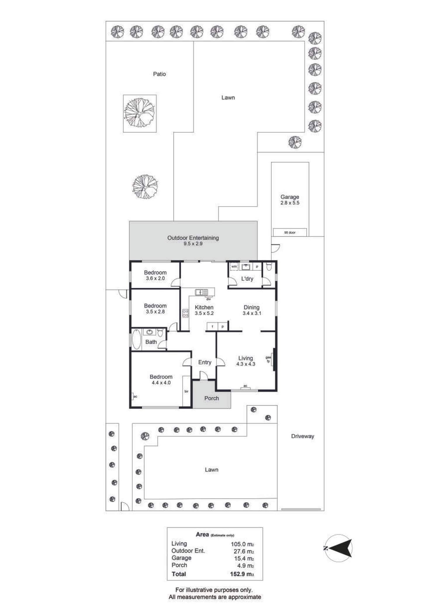 Floorplan of Homely house listing, 21 Kent Street, South Plympton SA 5038