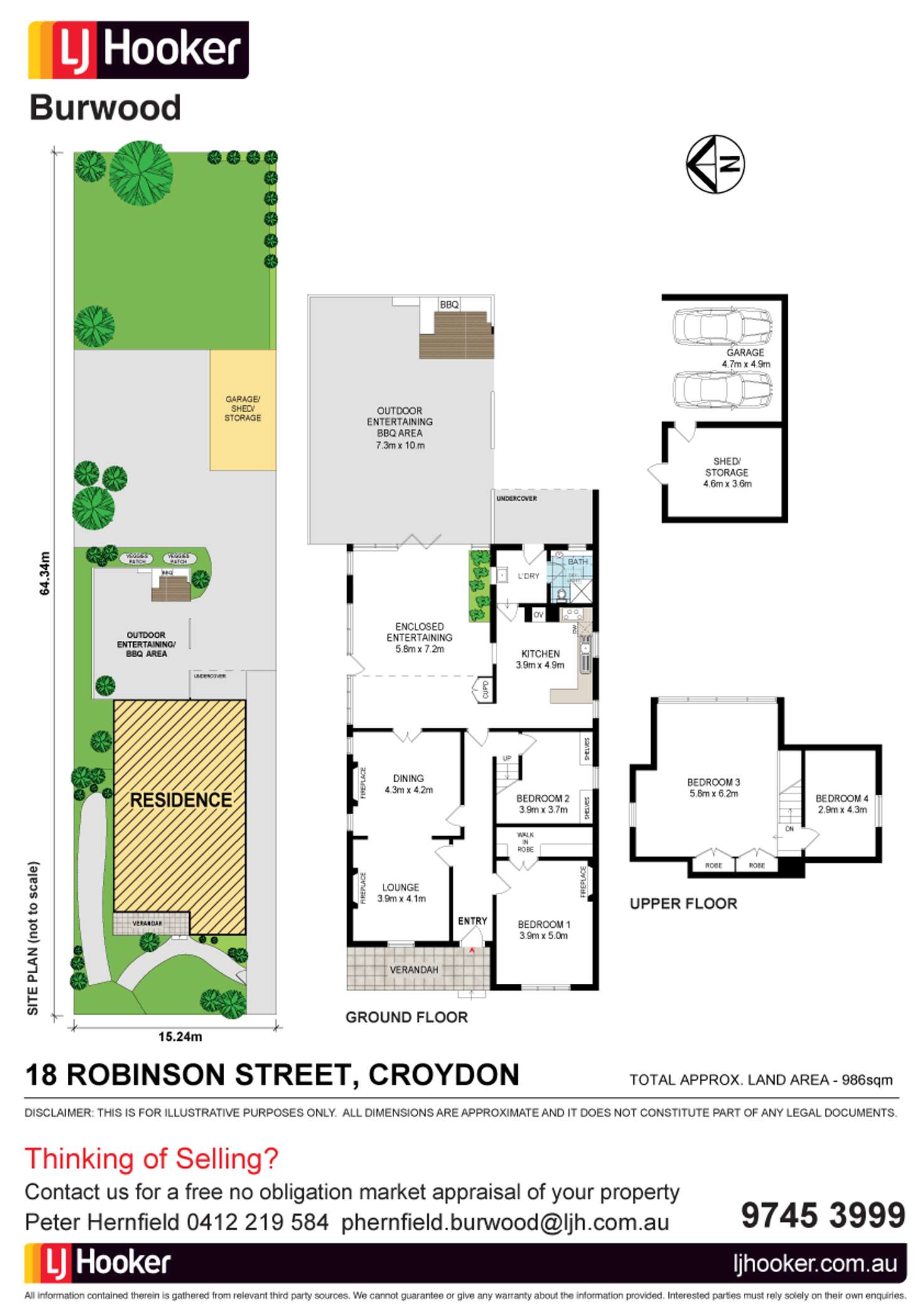 Floorplan of Homely house listing, 18 Robinson Street, Croydon NSW 2132