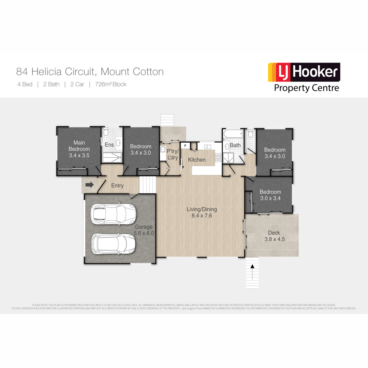 Floorplan of Homely house listing, 84 Helicia Circuit, Mount Cotton QLD 4165