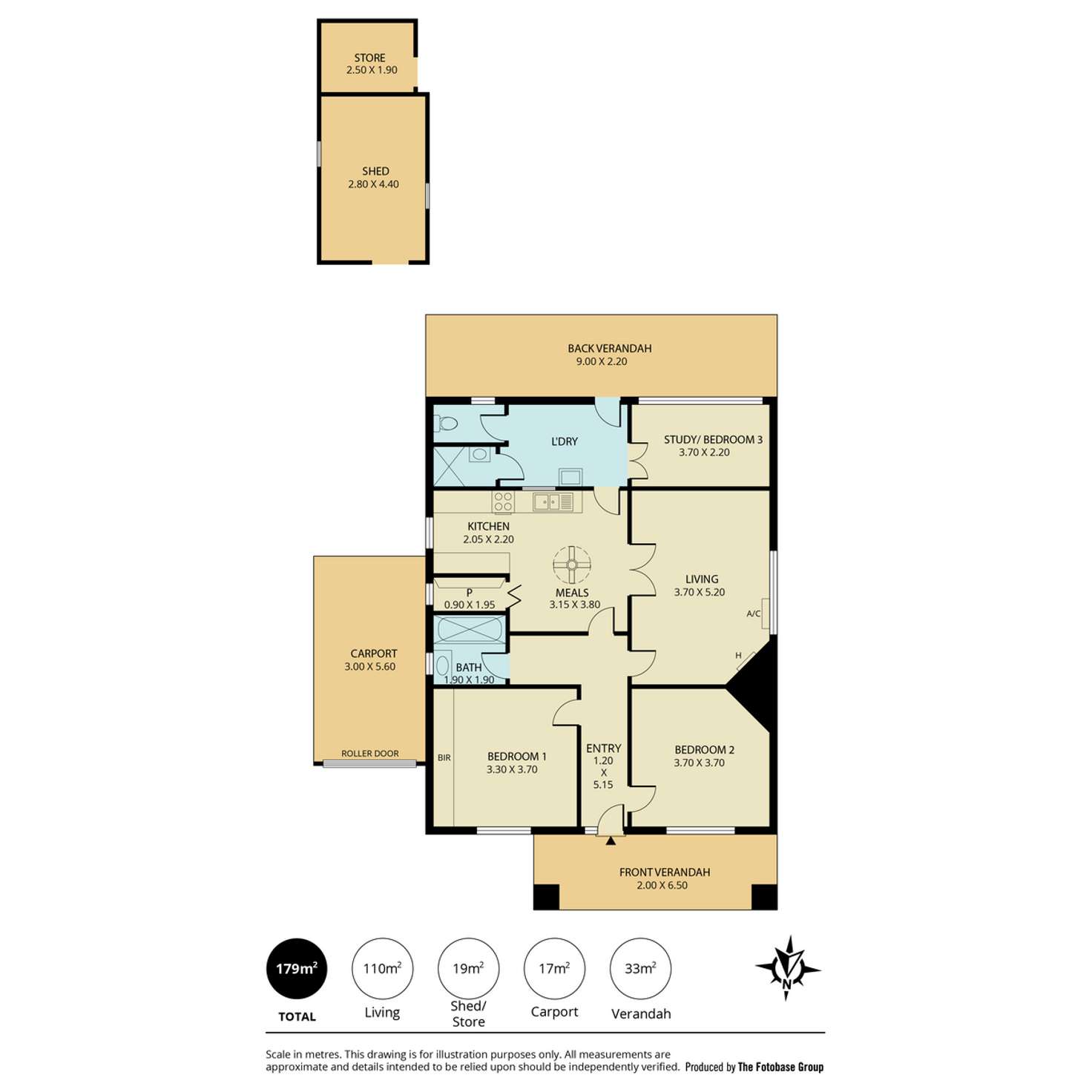 Floorplan of Homely house listing, 3 Watson Street, Beverley SA 5009