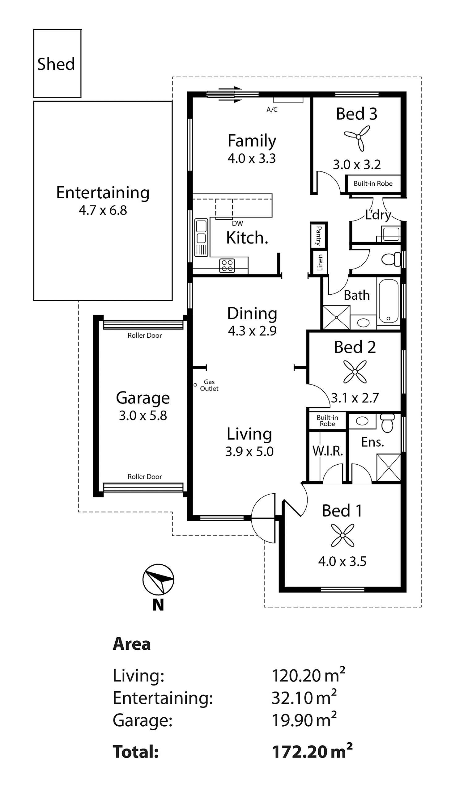 Floorplan of Homely house listing, 18 Dawson Street, Mount Barker SA 5251