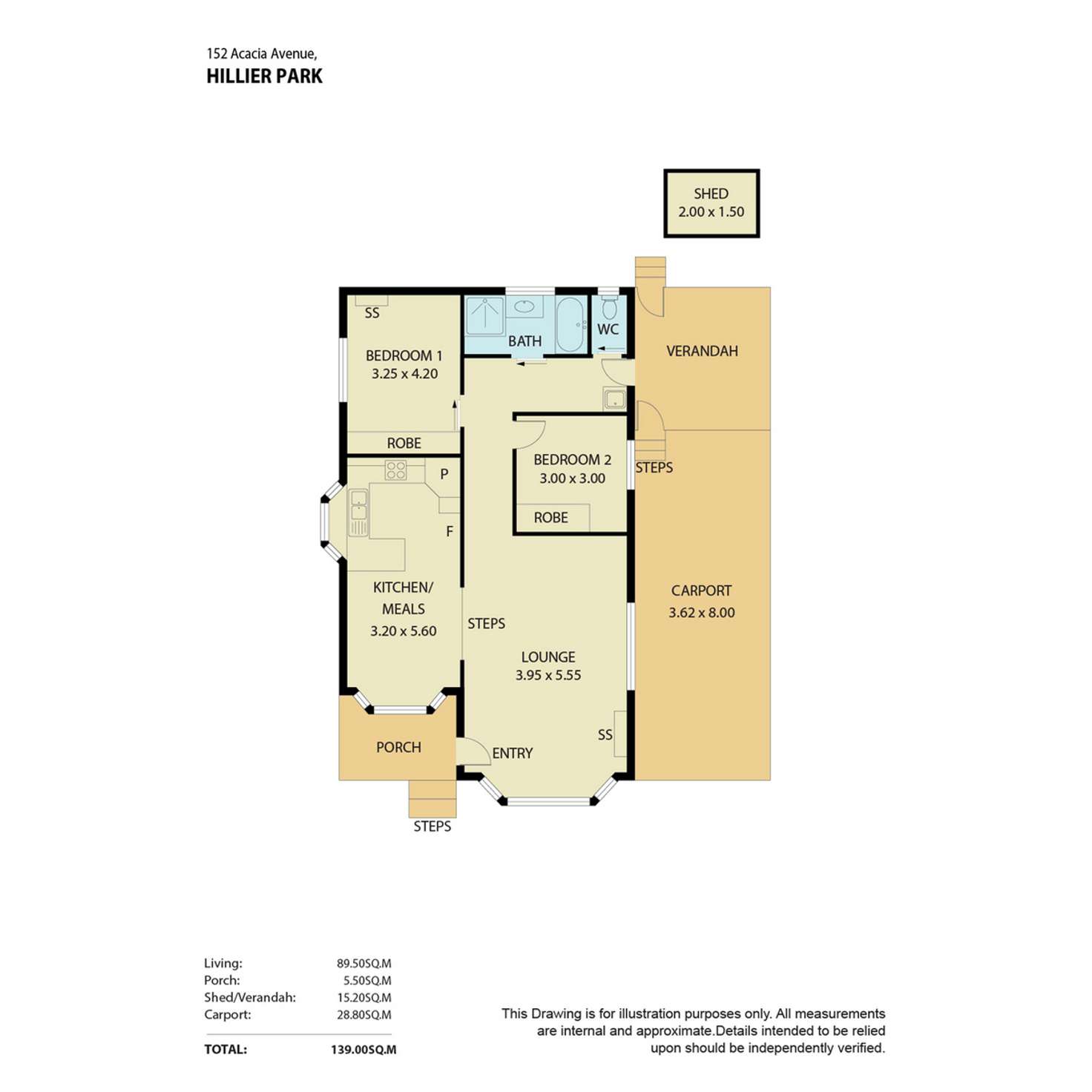 Floorplan of Homely villa listing, Site 152 Acacia Avenue,, Hillier SA 5116