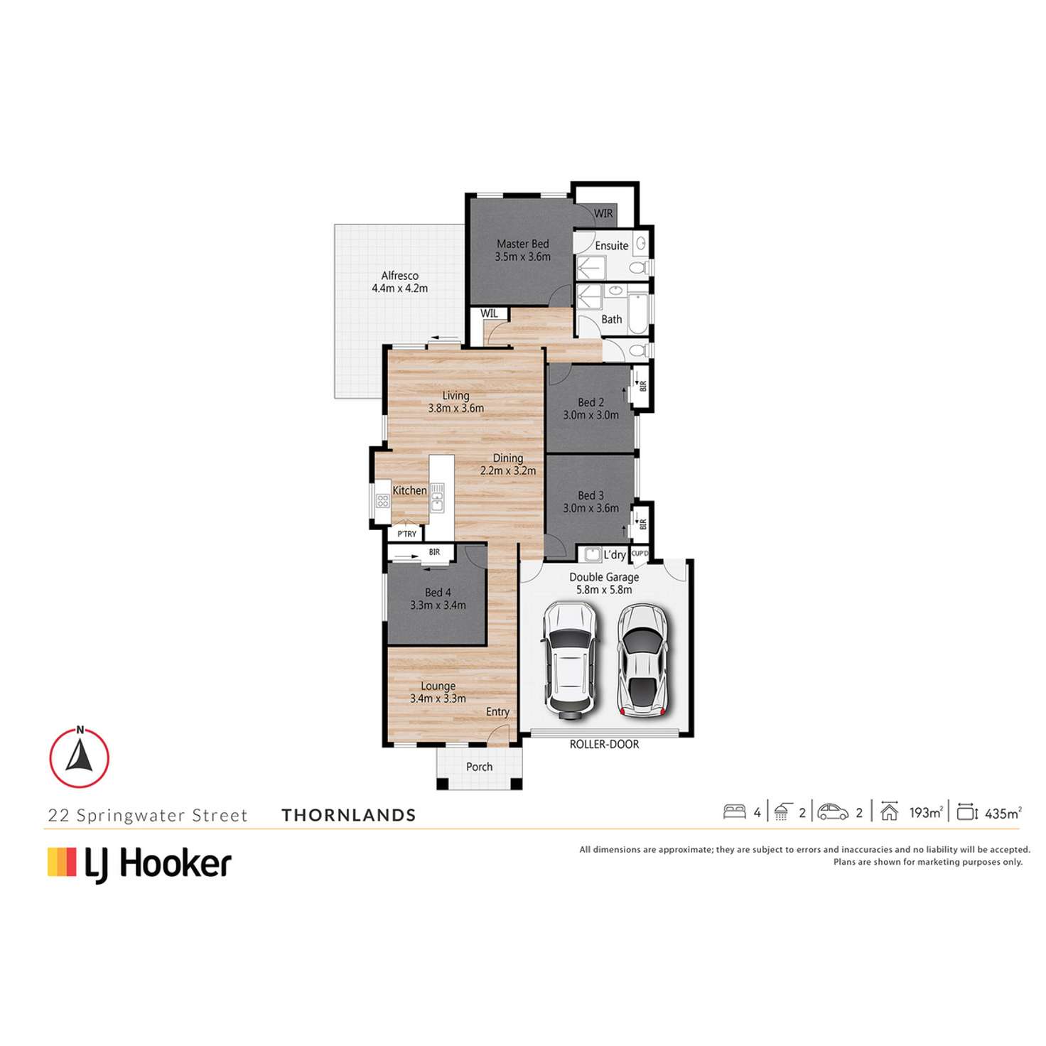 Floorplan of Homely house listing, 22 Springwater Street, Thornlands QLD 4164