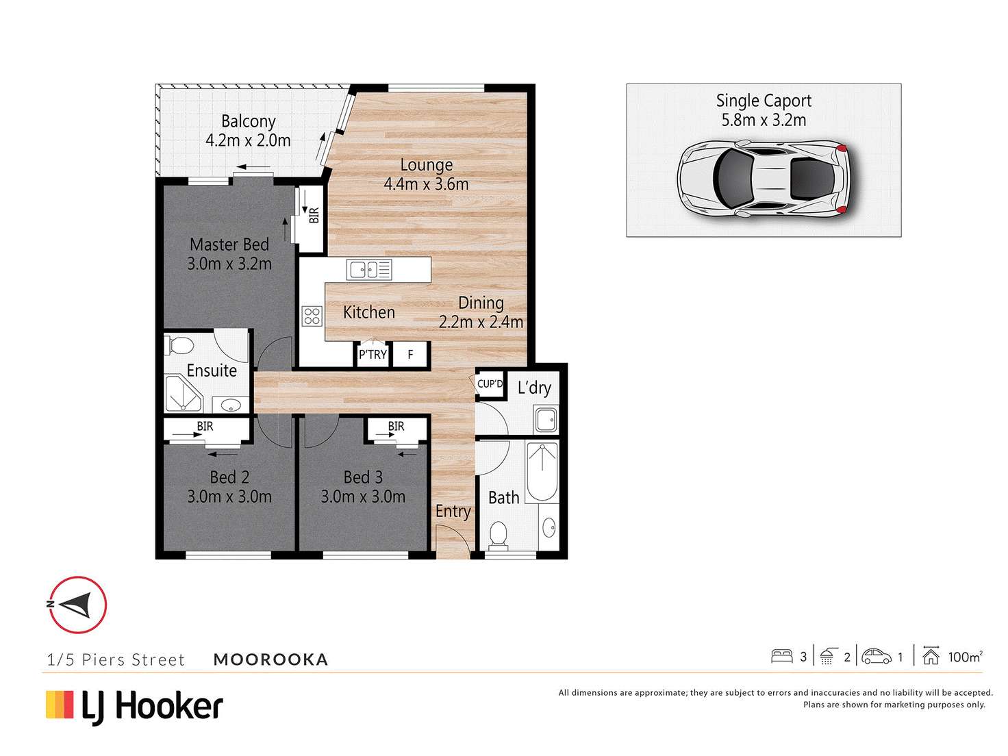 Floorplan of Homely unit listing, 5/1 Piers Street, Moorooka QLD 4105