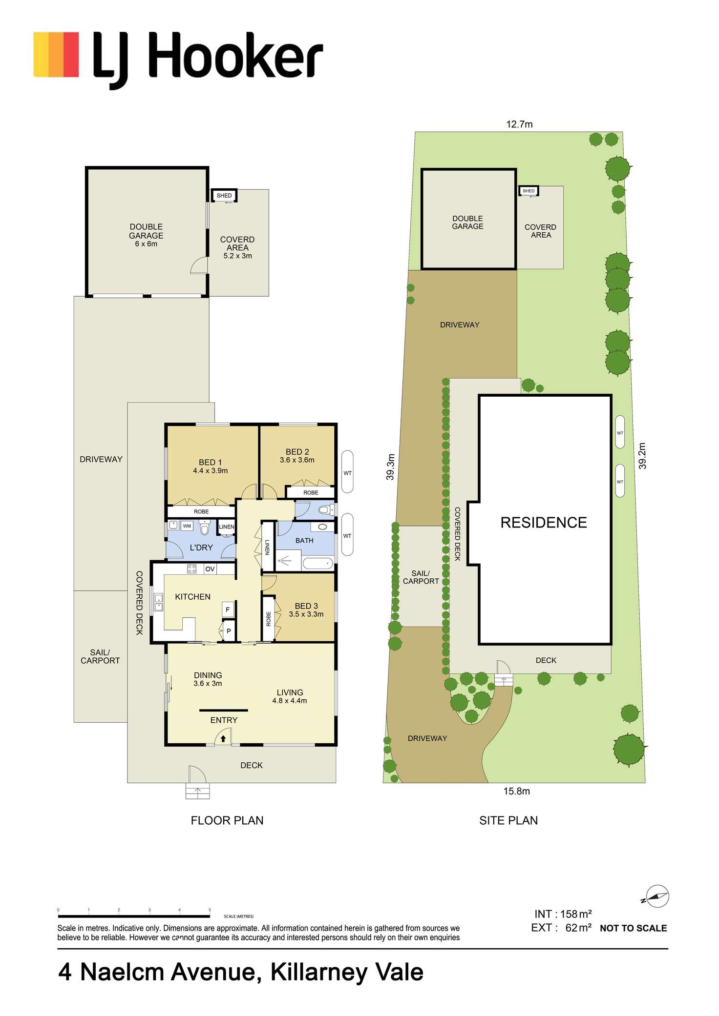 Floorplan of Homely house listing, 4 Naelcm Avenue, Killarney Vale NSW 2261