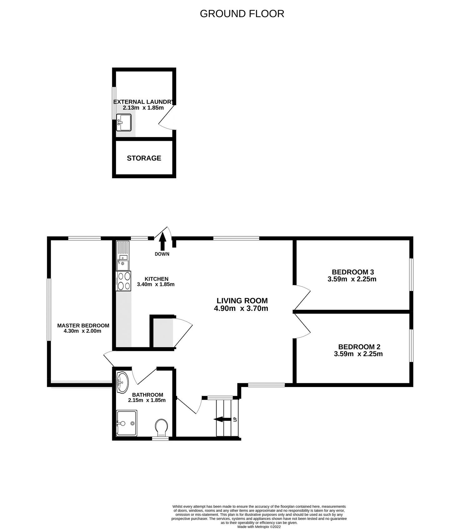 Floorplan of Homely house listing, 6 Wangi Avenue, Cessnock NSW 2325