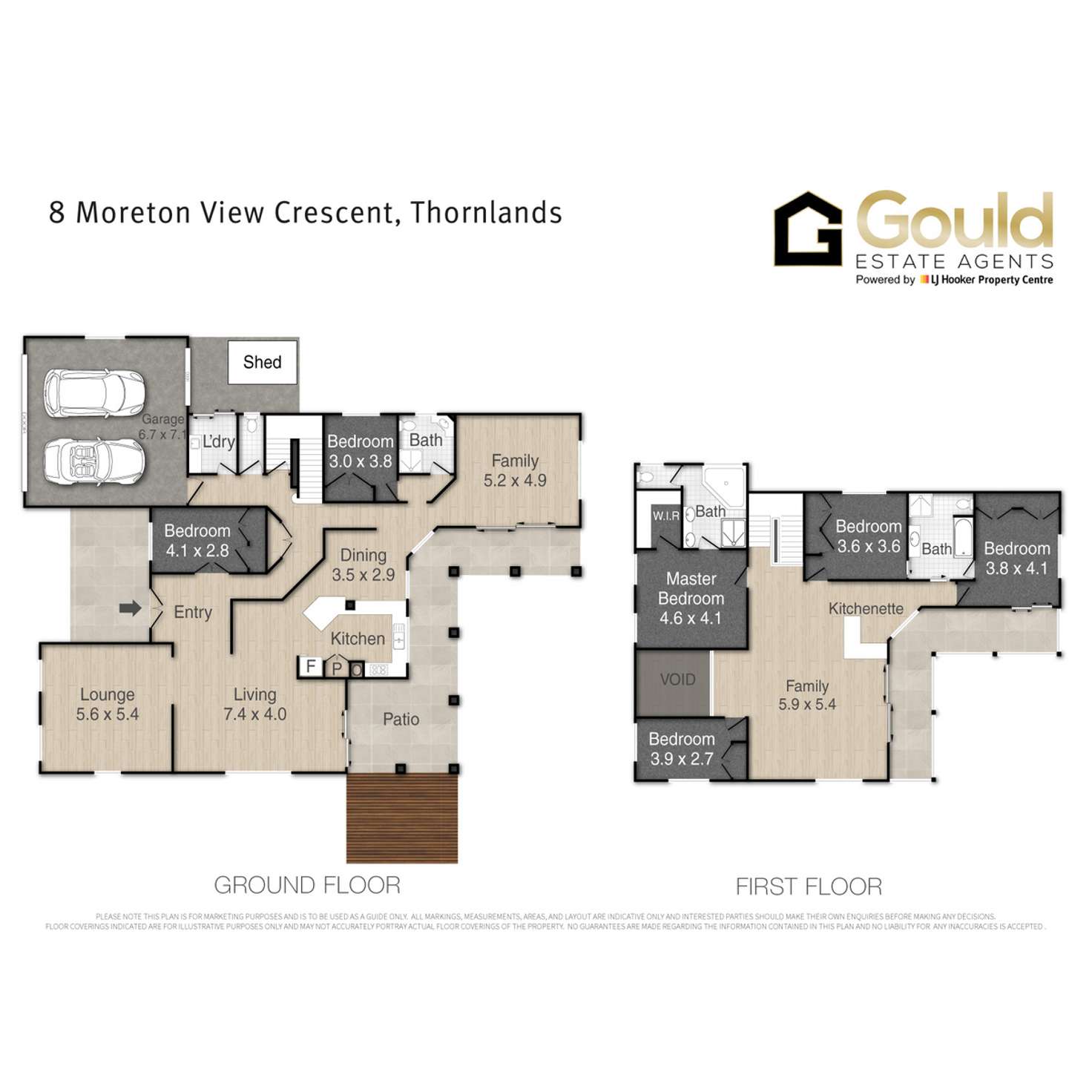 Floorplan of Homely house listing, 8 Moreton View Crescent, Thornlands QLD 4164