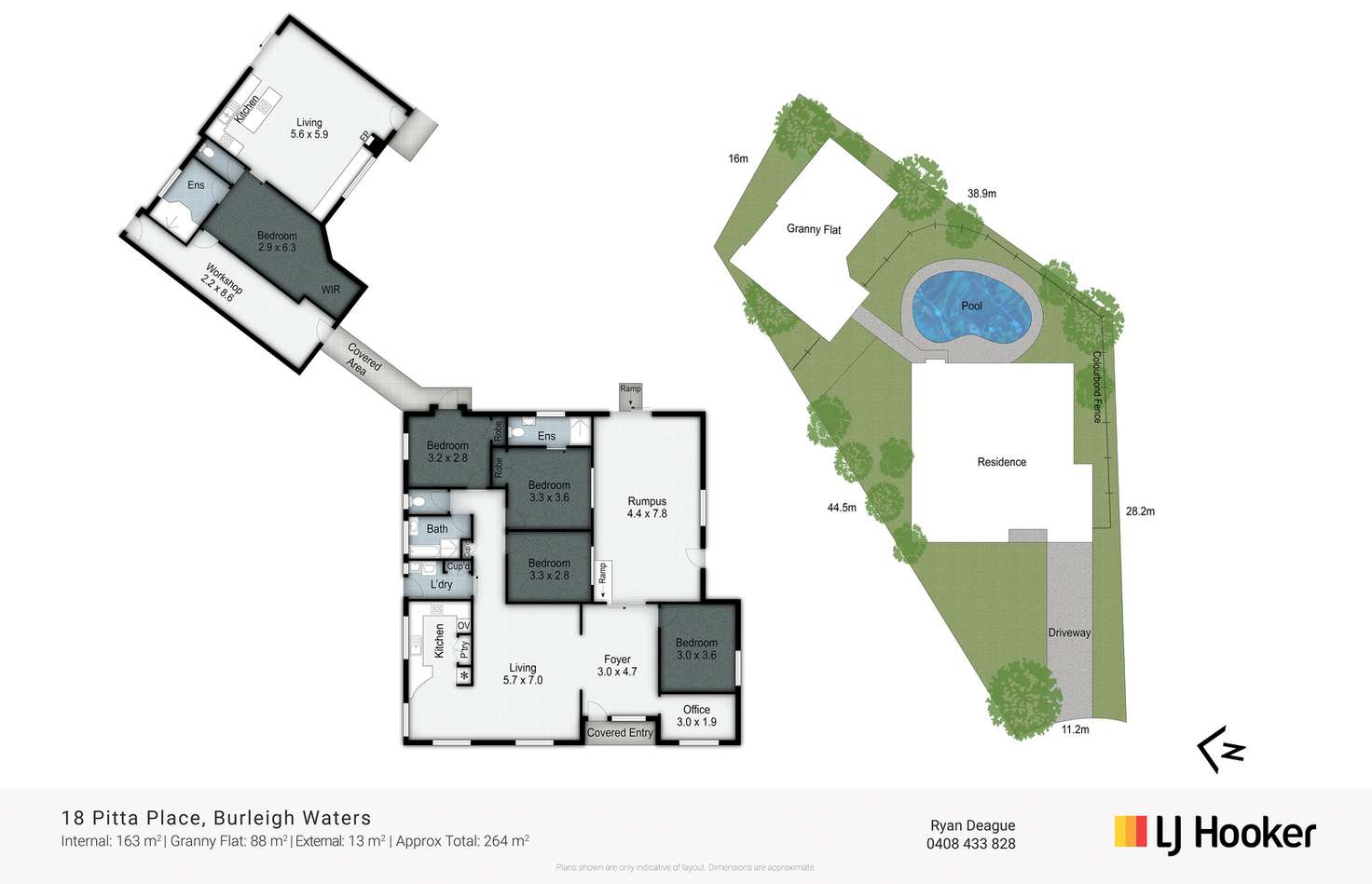Floorplan of Homely house listing, 18 Pitta Place, Burleigh Waters QLD 4220