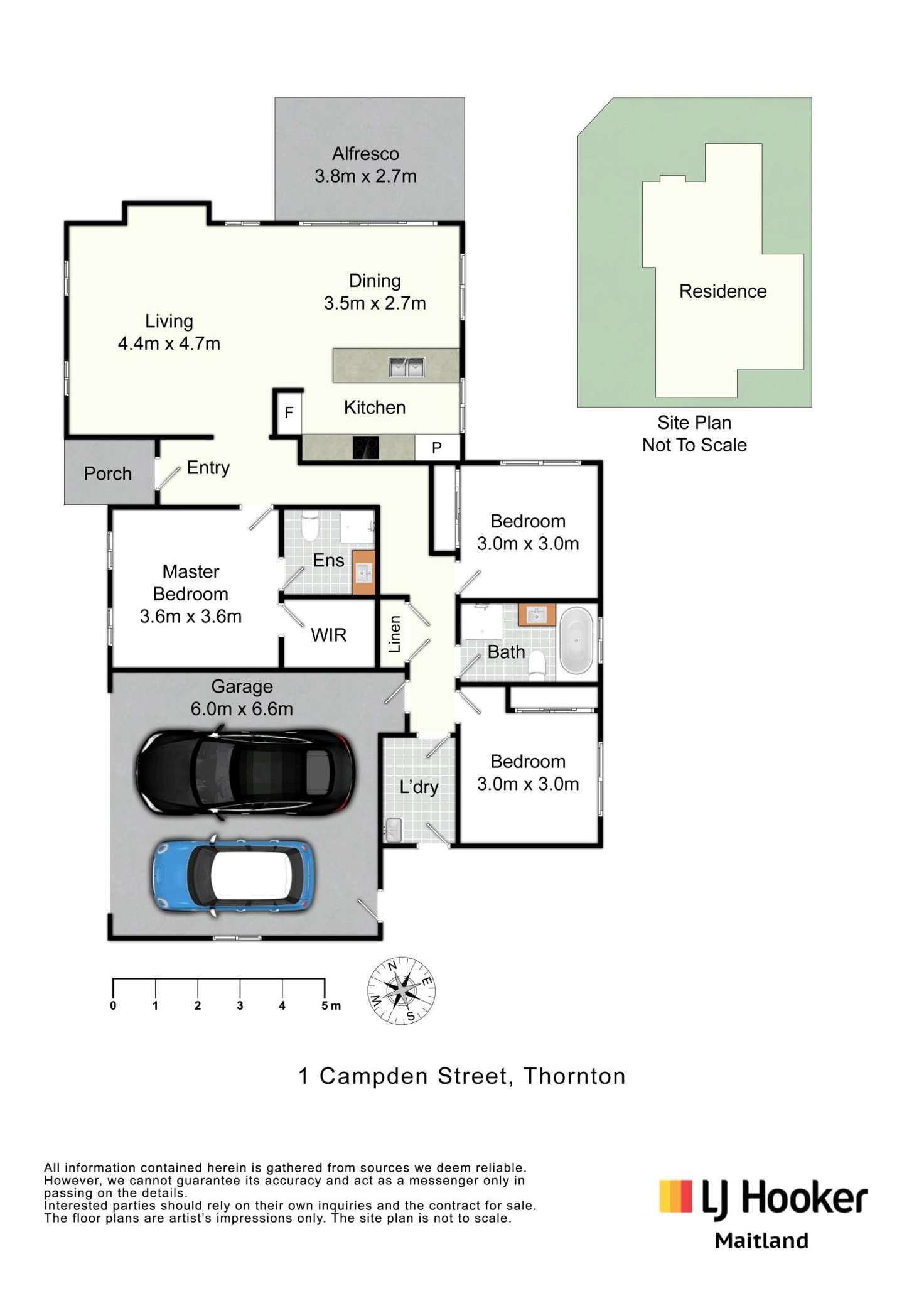 Floorplan of Homely house listing, 1 Campden Street, Thornton NSW 2322