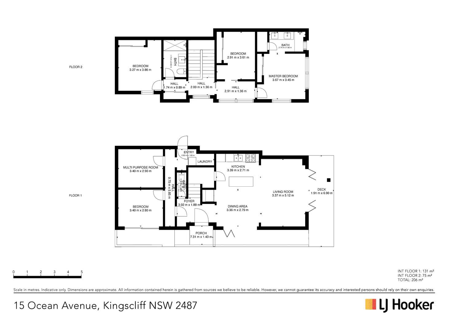 Floorplan of Homely house listing, 15 Ocean Ave, Kingscliff NSW 2487