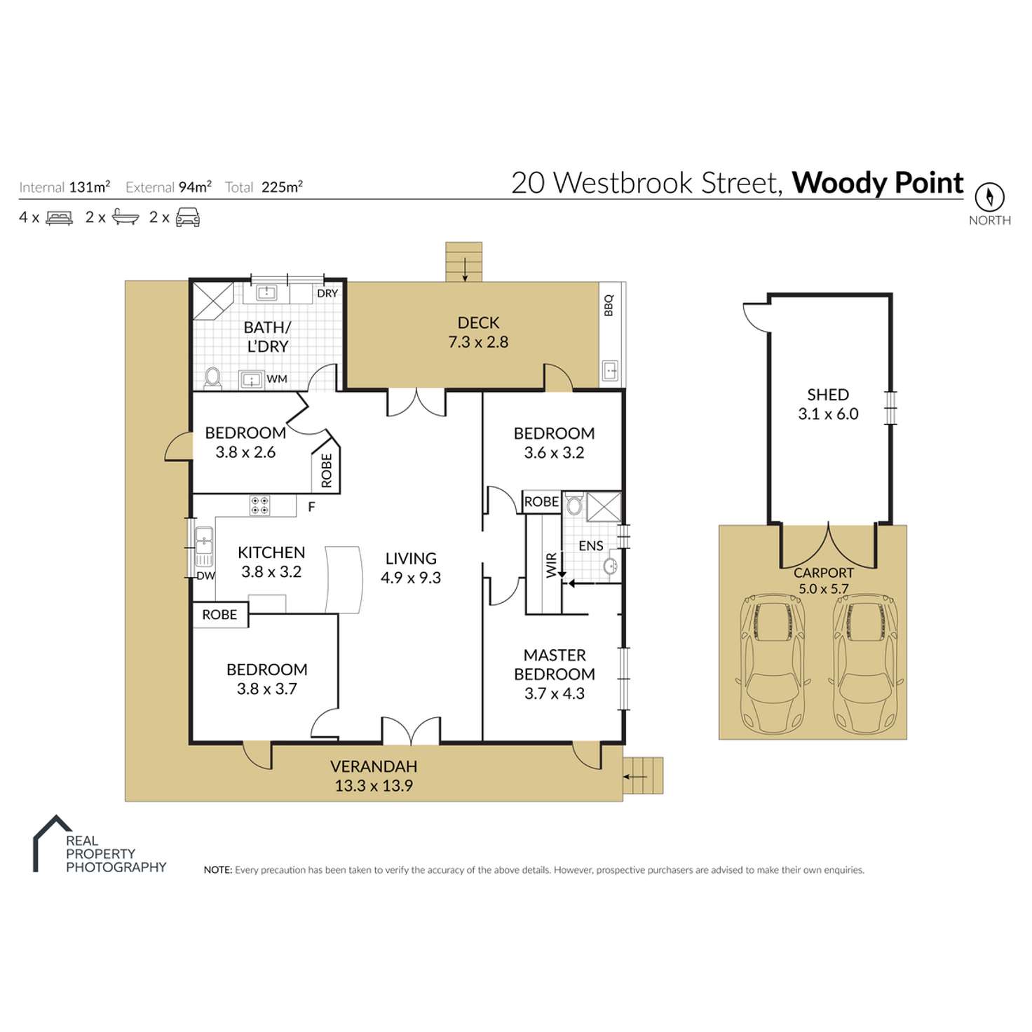 Floorplan of Homely house listing, 20 Westbrook Street, Woody Point QLD 4019