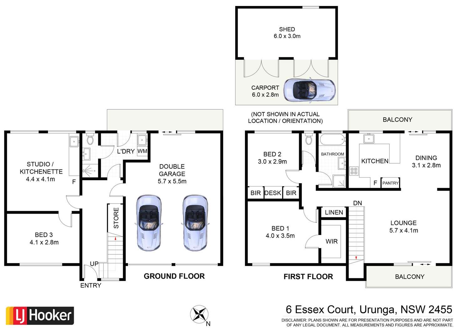 Floorplan of Homely house listing, 6 Essex Court, Urunga NSW 2455