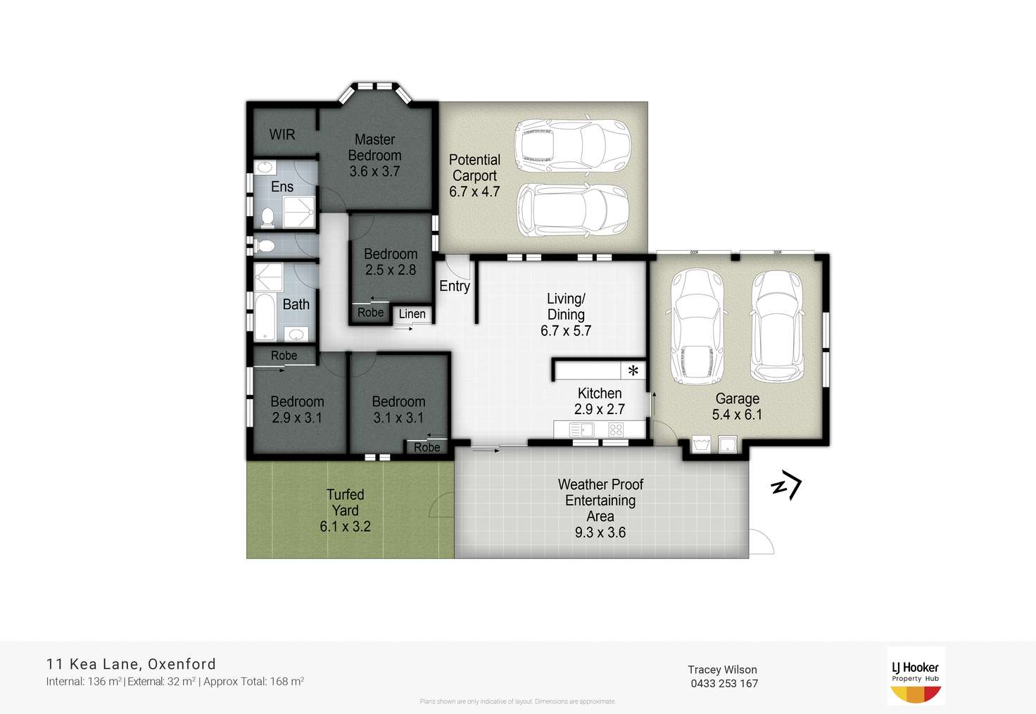 Floorplan of Homely house listing, 11 Kea Lane, Oxenford QLD 4210