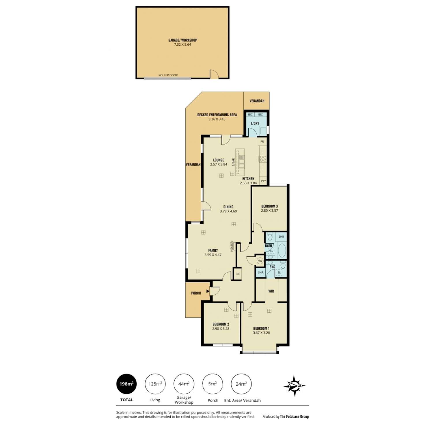 Floorplan of Homely house listing, 7A Hood Street, Lower Mitcham SA 5062