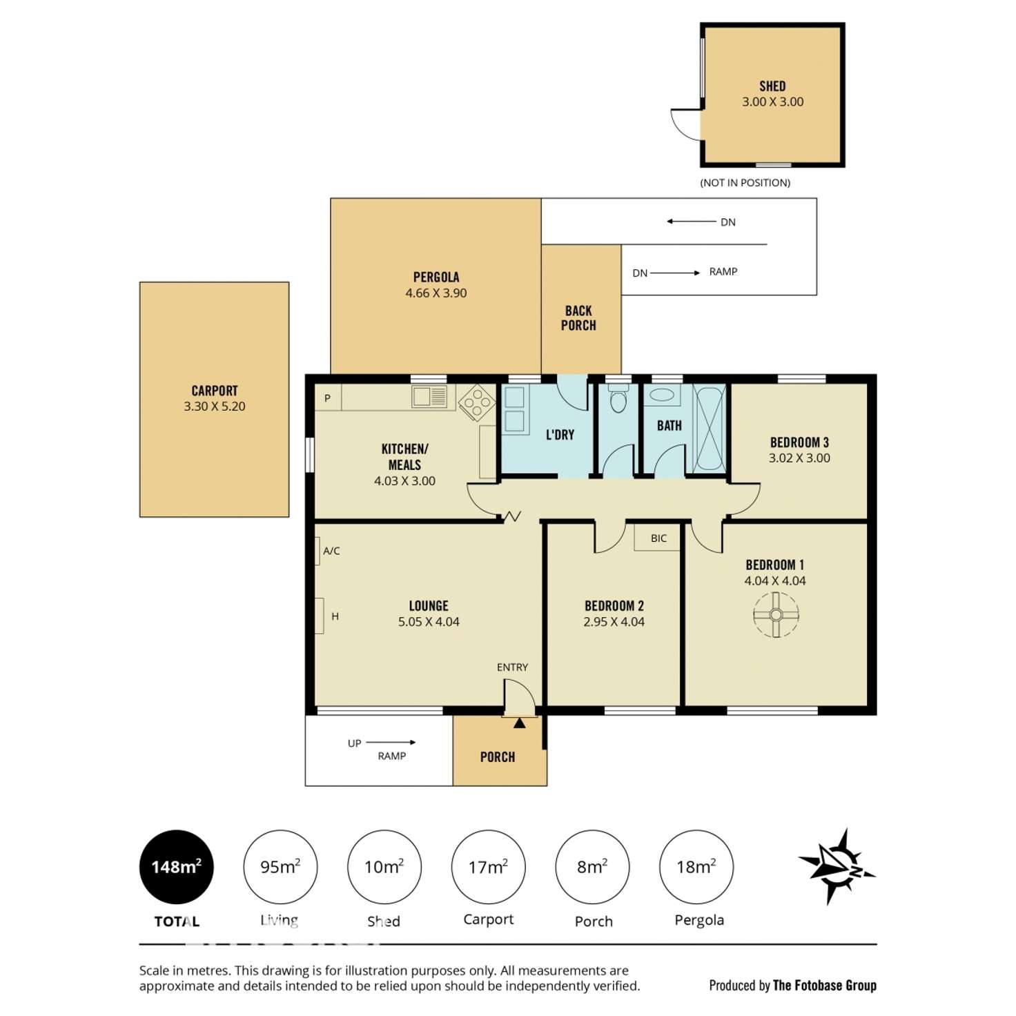 Floorplan of Homely house listing, 1 Longford Crescent, Ferryden Park SA 5010