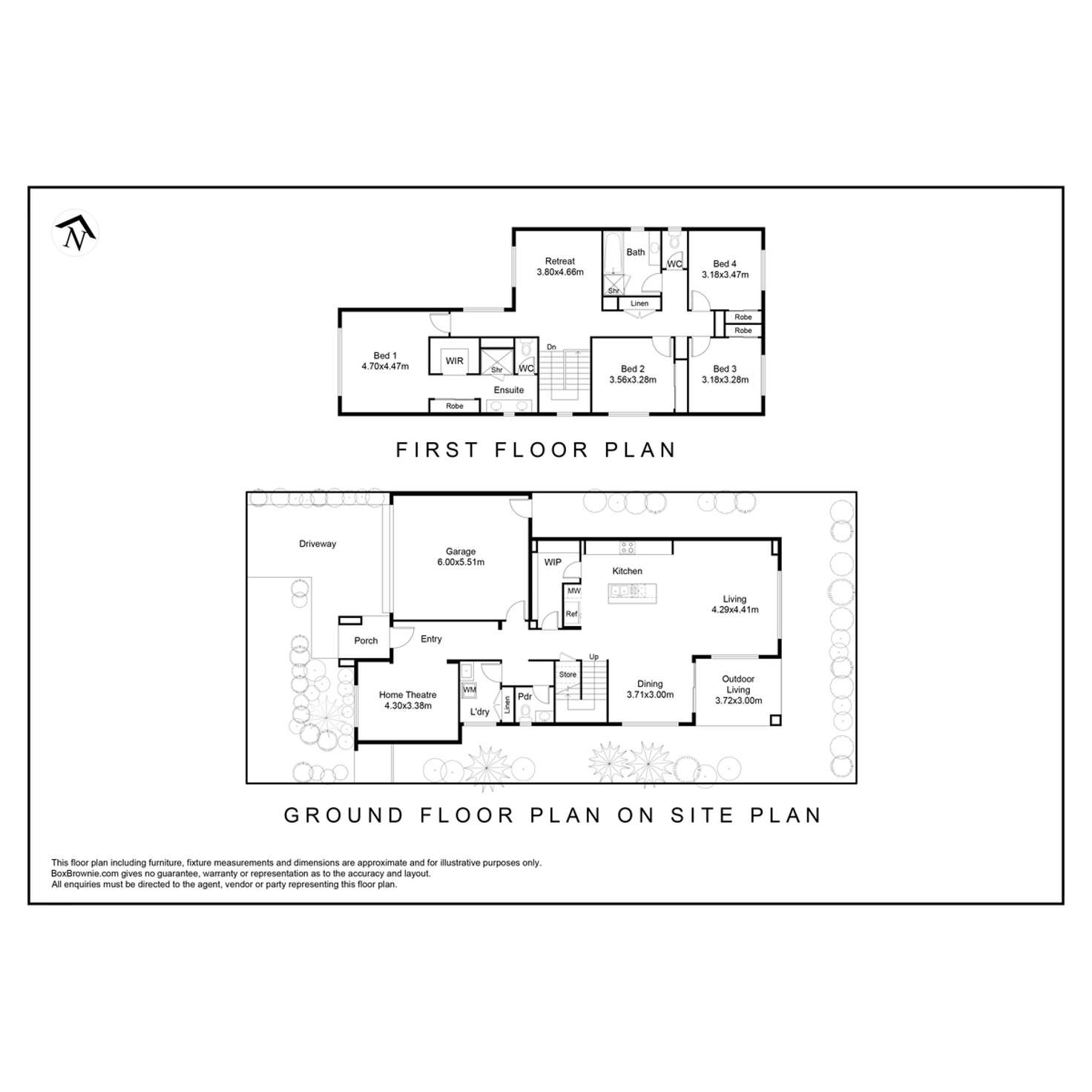 Floorplan of Homely house listing, 17 Toddington Avenue, Williams Landing VIC 3027