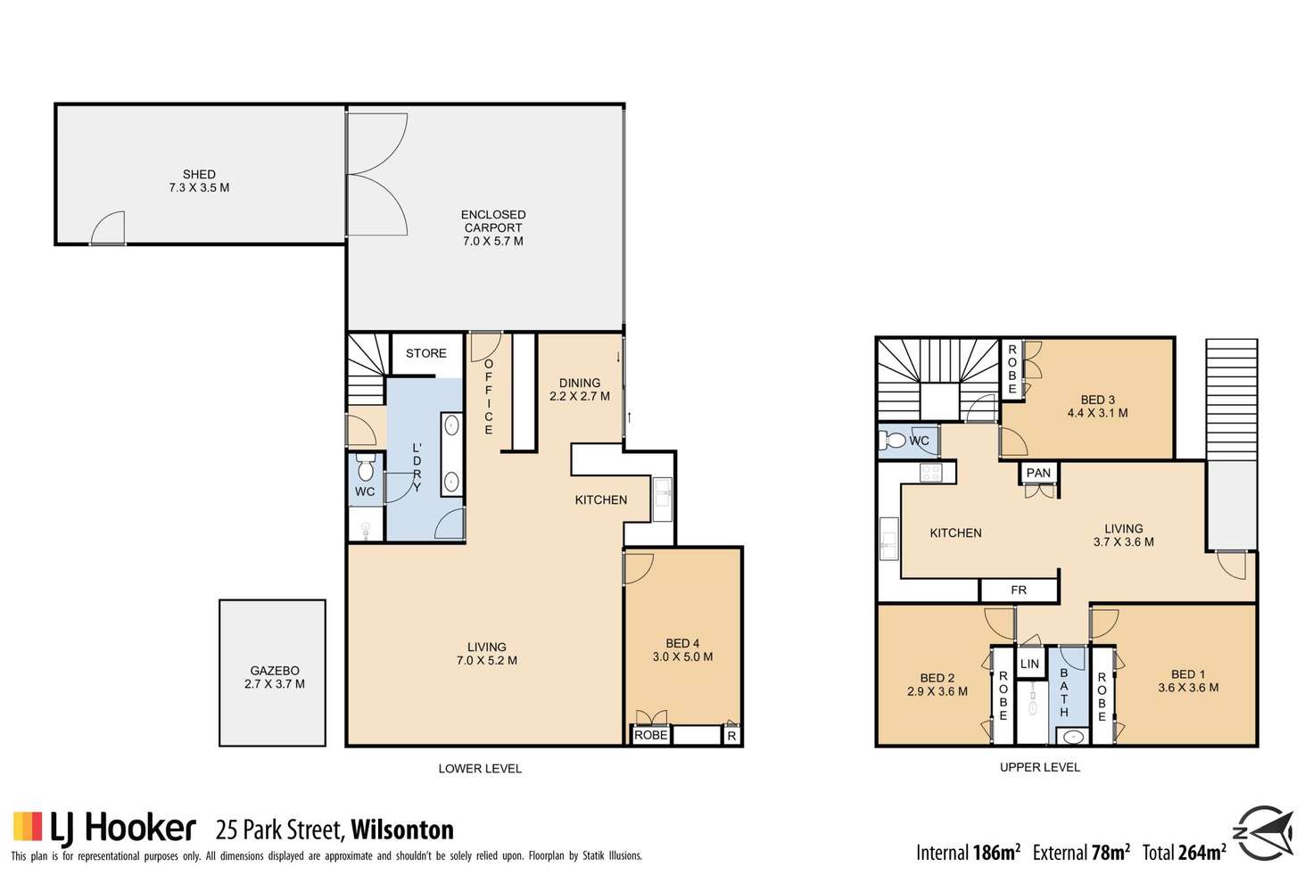Floorplan of Homely house listing, 25 Park Street, Wilsonton QLD 4350