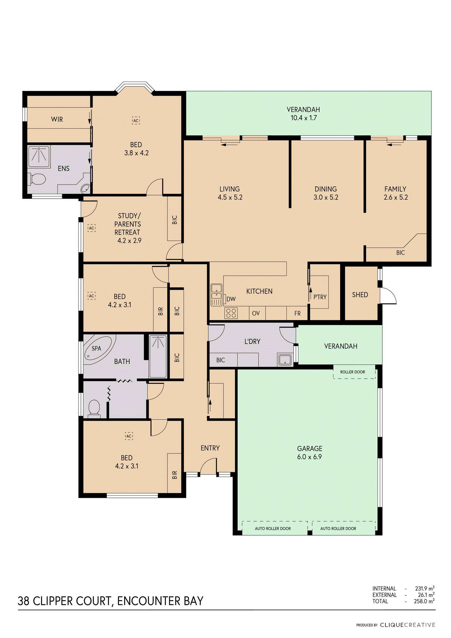 Floorplan of Homely house listing, 38 Clipper Court, Encounter Bay SA 5211