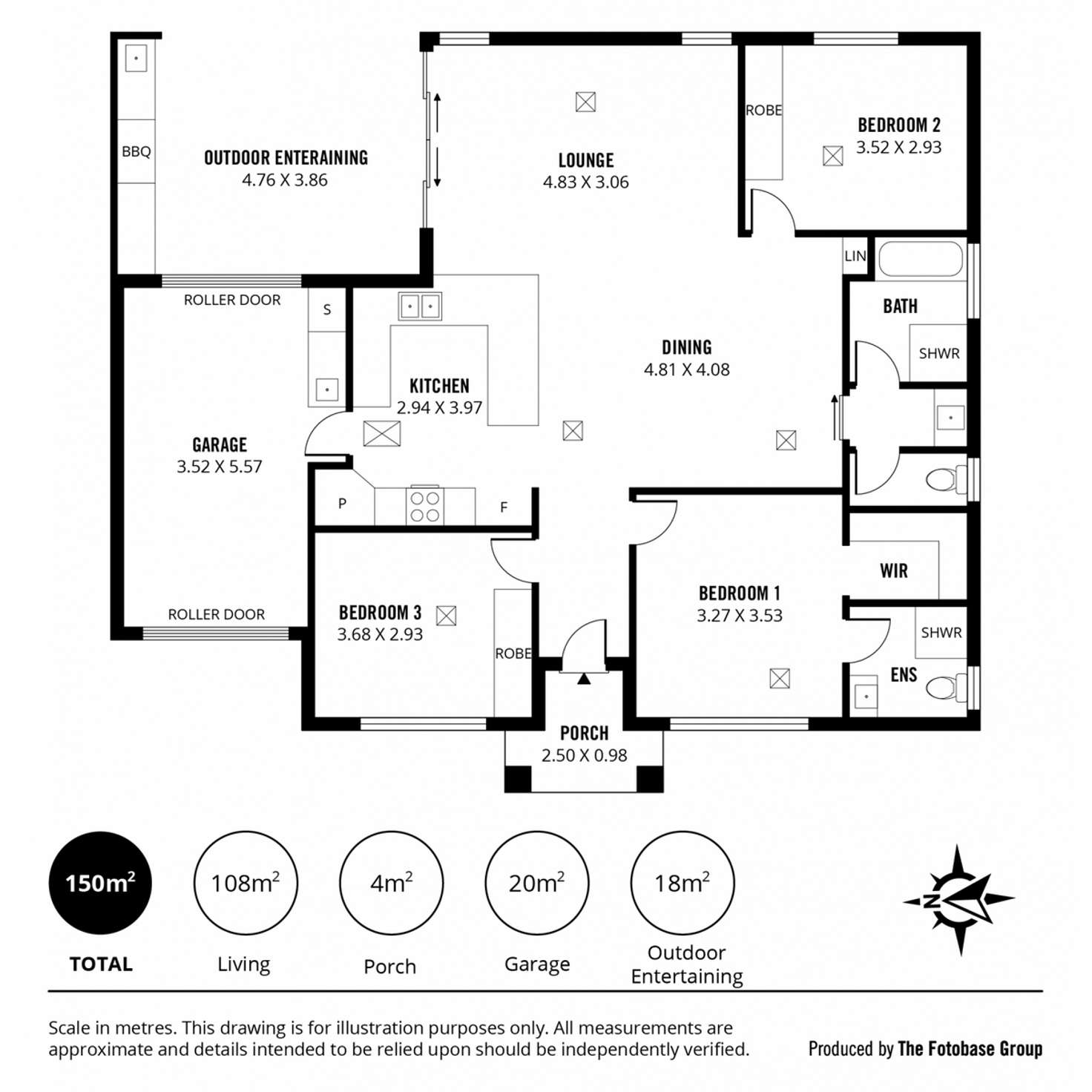 Floorplan of Homely house listing, 2c Alma Terrace, Seaton SA 5023