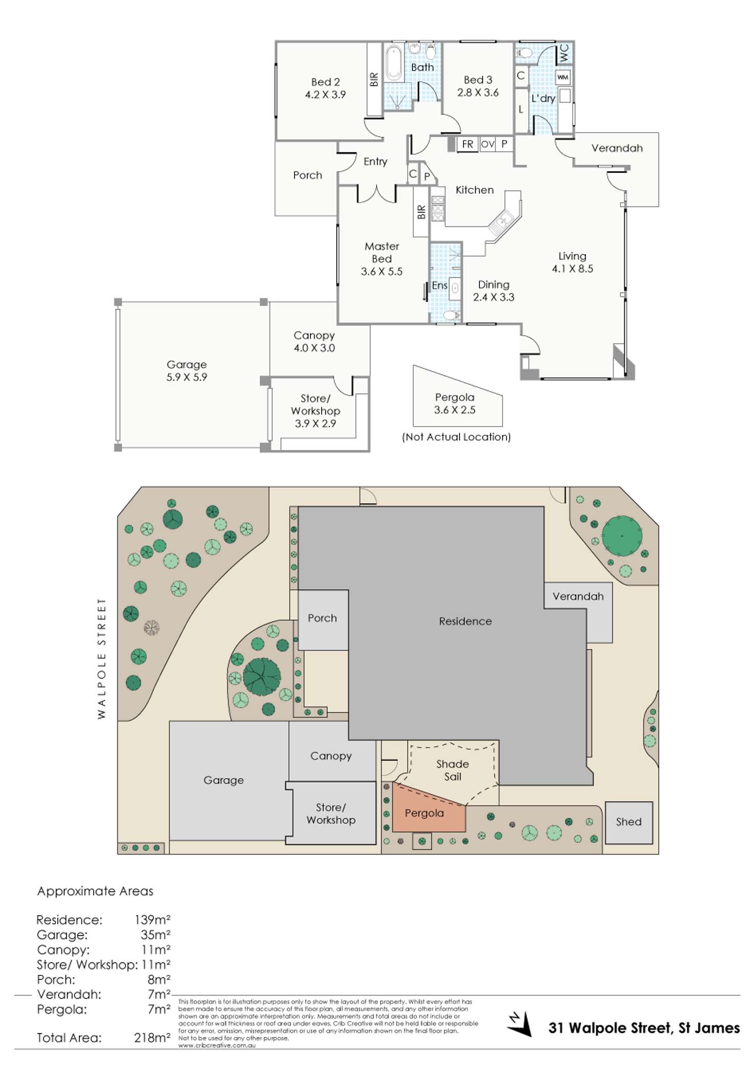 Floorplan of Homely house listing, 31 Walpole Street, St James WA 6102