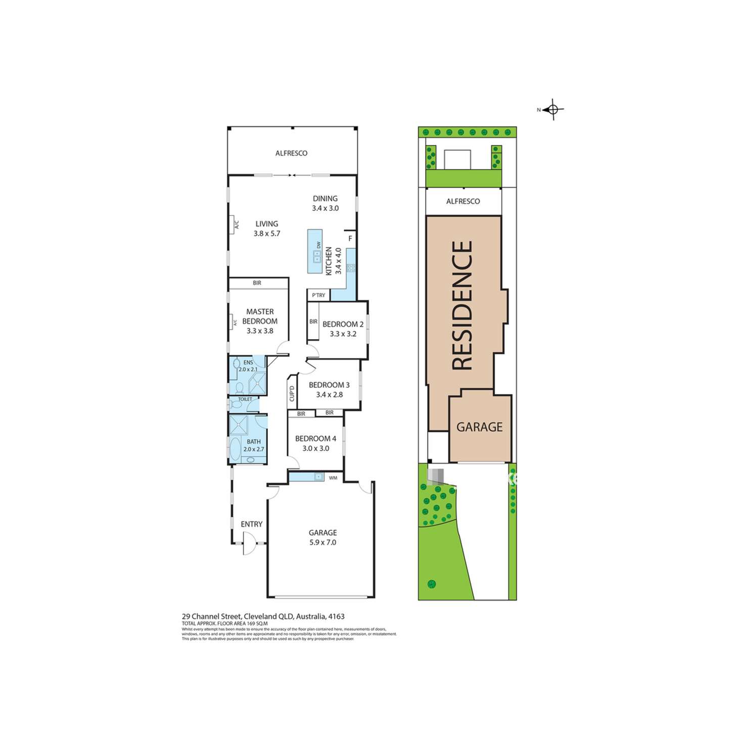 Floorplan of Homely house listing, 29 Channel Street, Cleveland QLD 4163