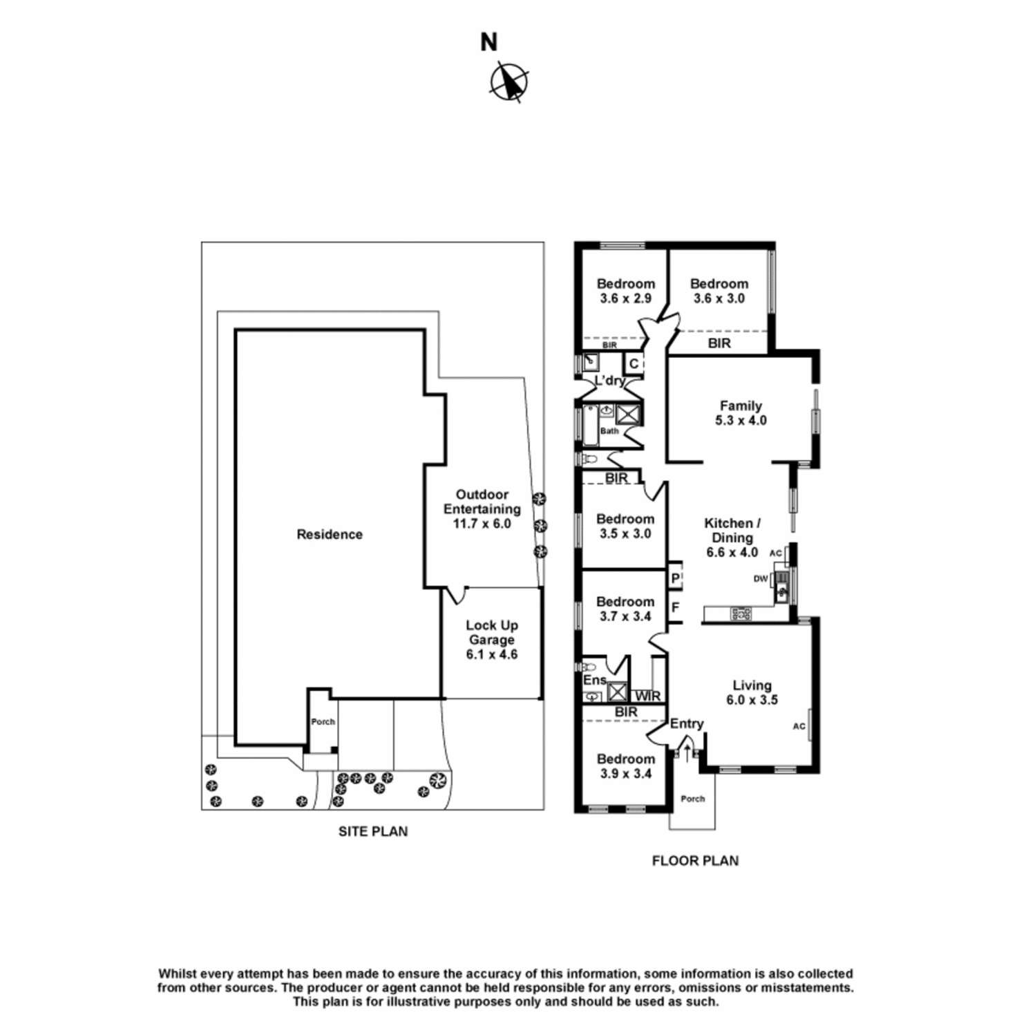 Floorplan of Homely house listing, 6 Lindrum Outlook, Tarneit VIC 3029