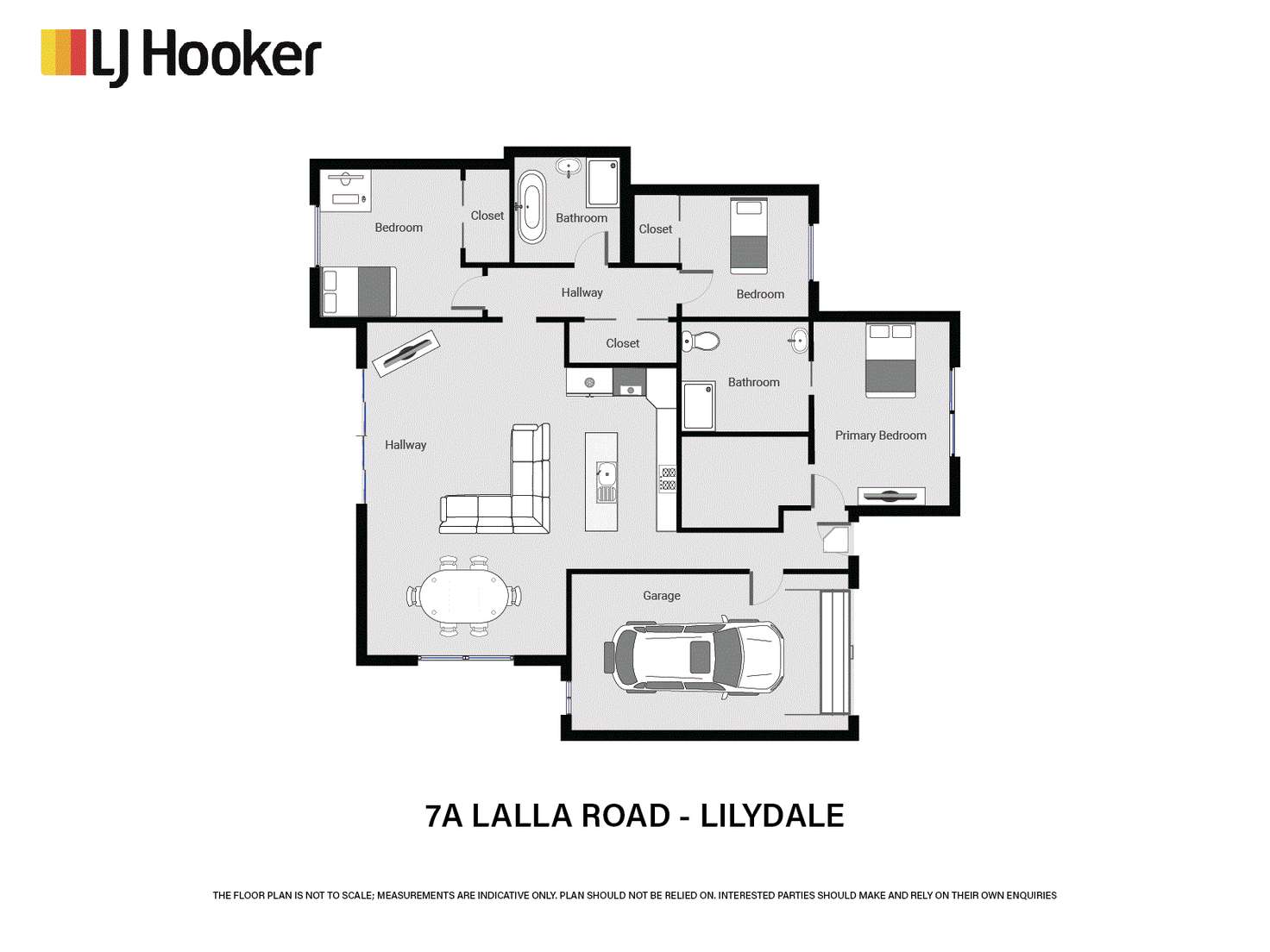 Floorplan of Homely house listing, 7a Lalla Road, Lilydale TAS 7268
