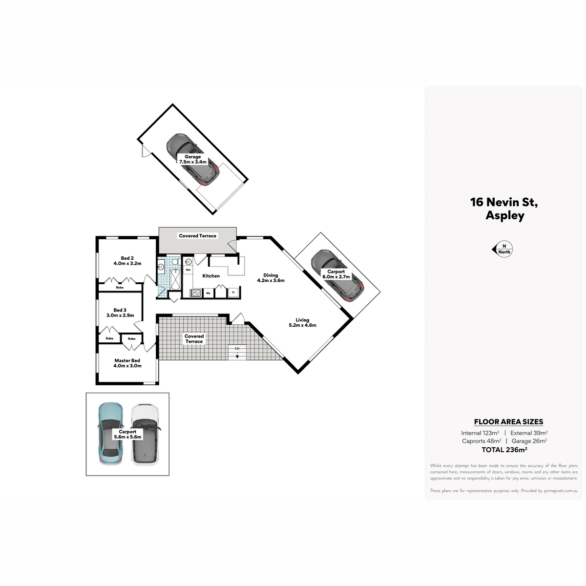 Floorplan of Homely house listing, 16 Nevin Street, Aspley QLD 4034