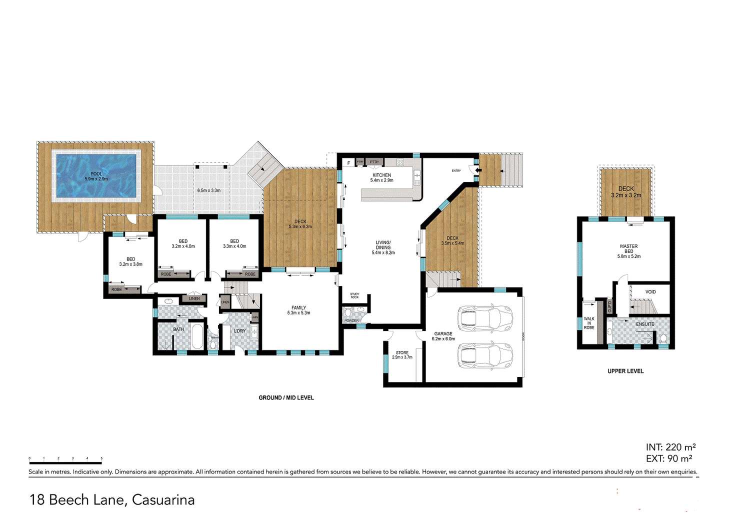 Floorplan of Homely house listing, 18 Beech Lane, Casuarina NSW 2487