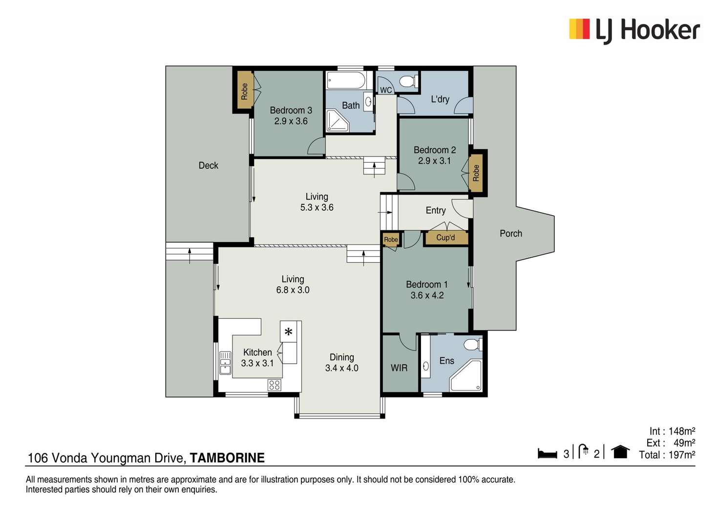 Floorplan of Homely acreageSemiRural listing, 106-116 Vonda Youngman Drive, Tamborine QLD 4270