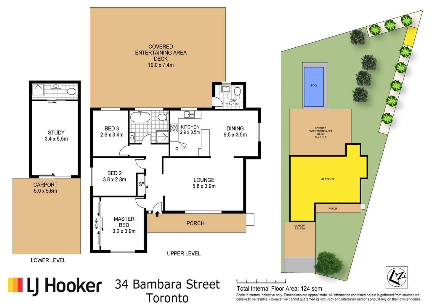 Floorplan of Homely house listing, 34 Bambara Street, Toronto NSW 2283