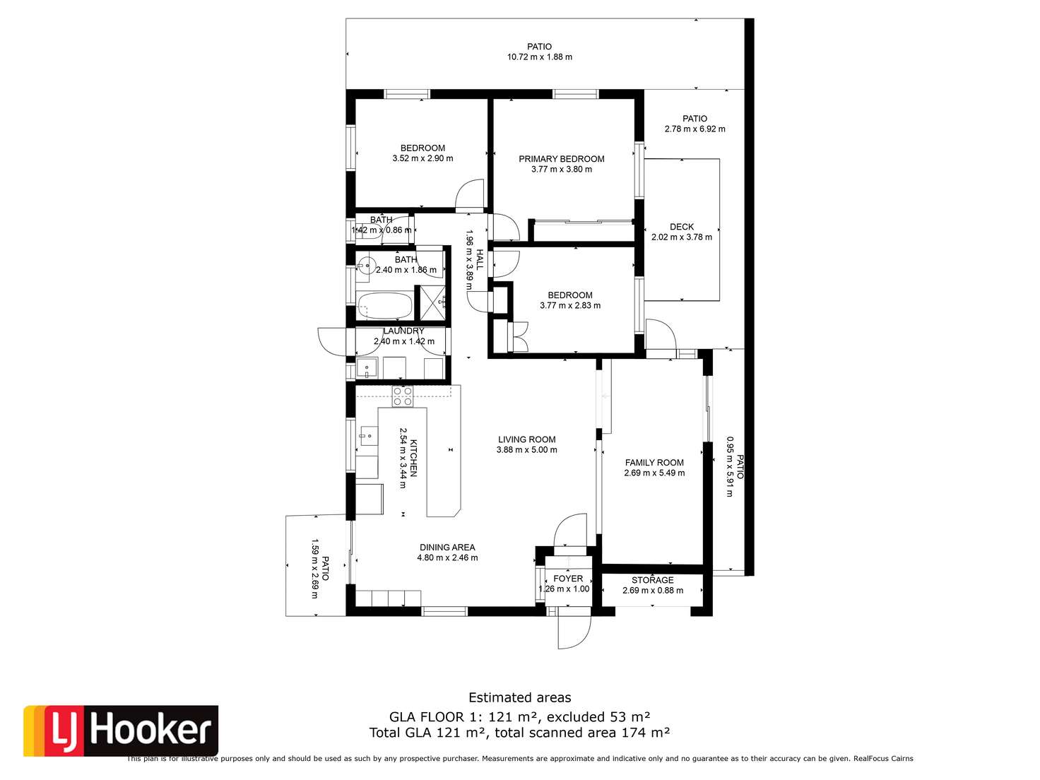 Floorplan of Homely villa listing, 9/87 Macilwraith Street, Manoora QLD 4870
