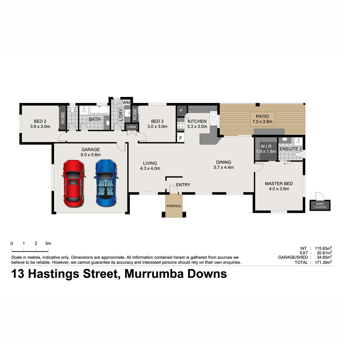 Floorplan of Homely house listing, 13 Hastings Street, Murrumba Downs QLD 4503