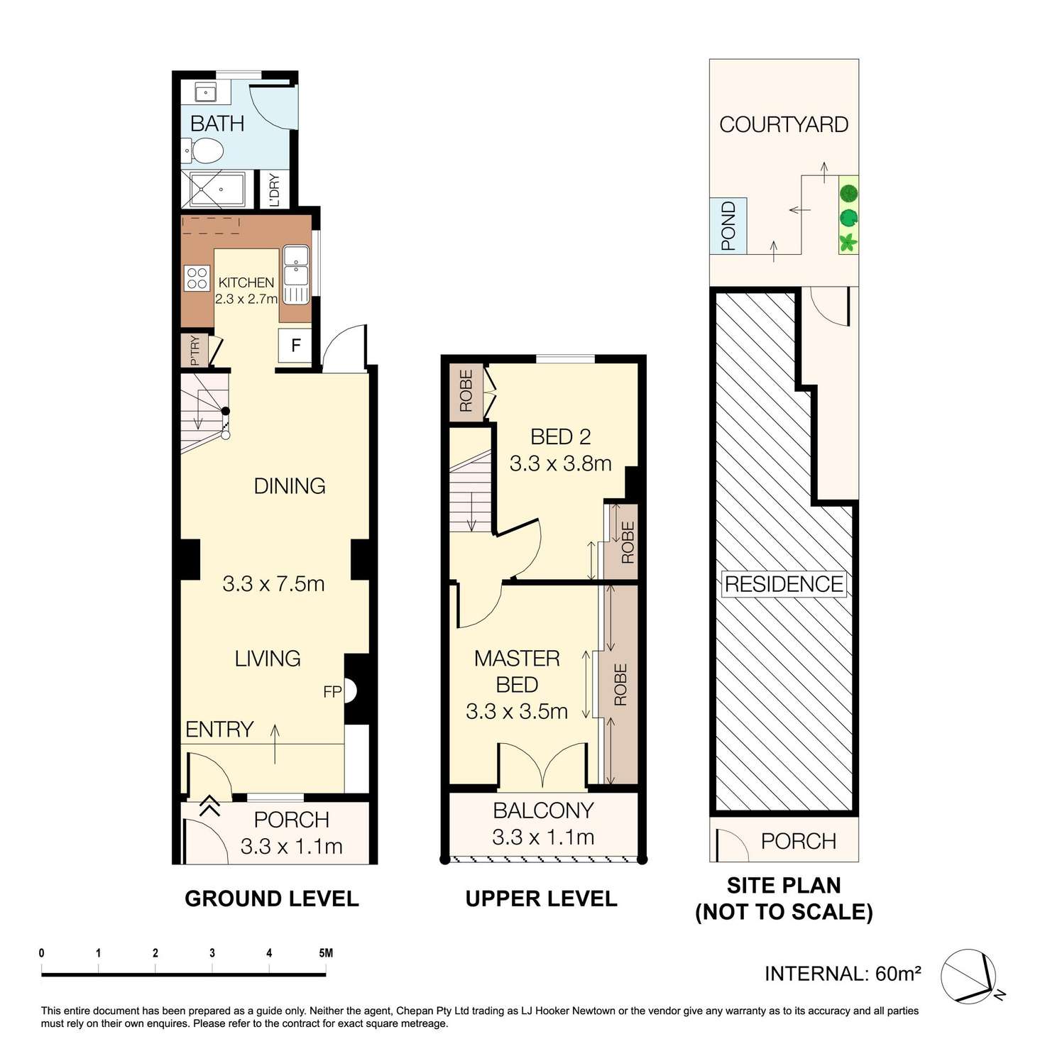 Floorplan of Homely house listing, 69 Park Street, Erskineville NSW 2043