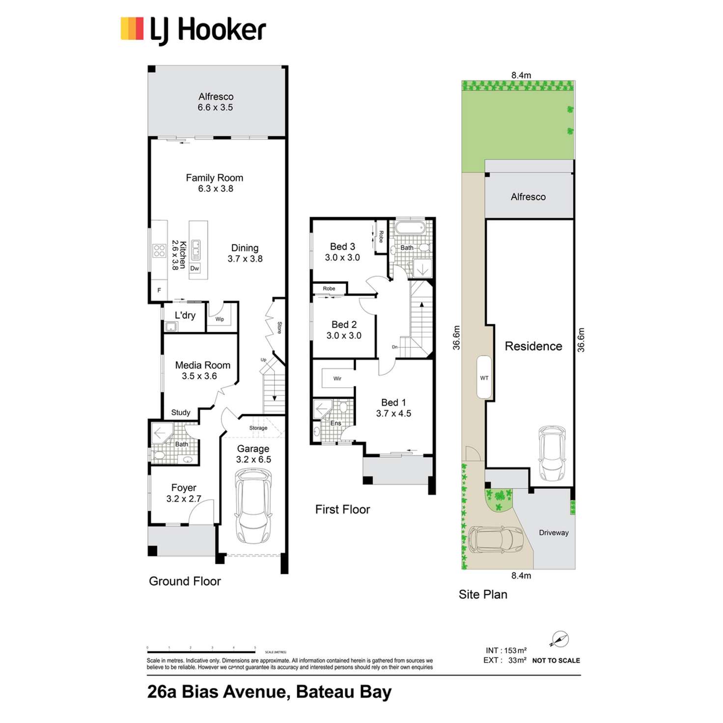 Floorplan of Homely semiDetached listing, 26 Bias Avenue, Bateau Bay NSW 2261
