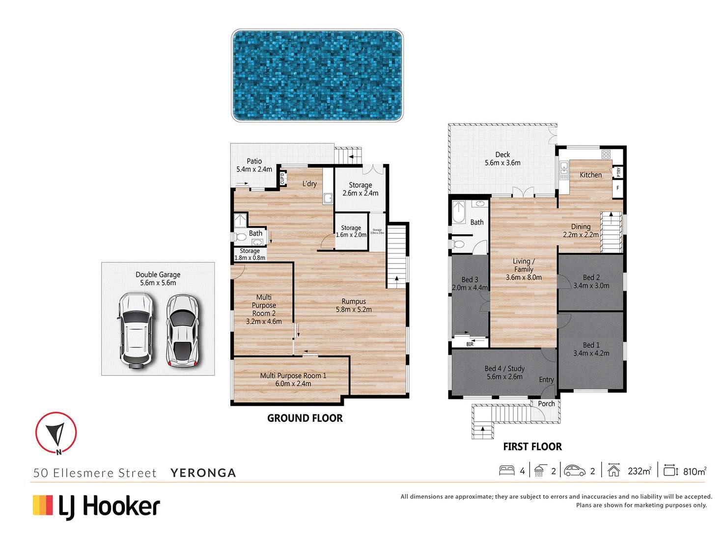 Floorplan of Homely house listing, 50 Ellesmere Street, Yeronga QLD 4104