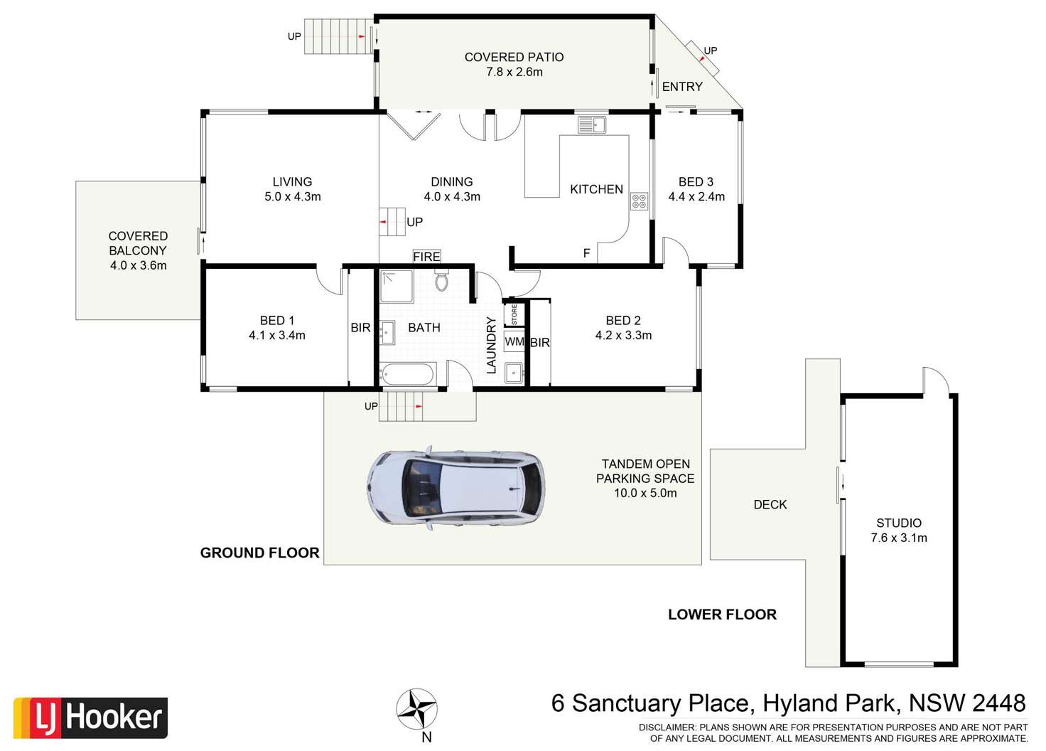 Floorplan of Homely house listing, 6 Sanctuary Place, Hyland Park NSW 2448