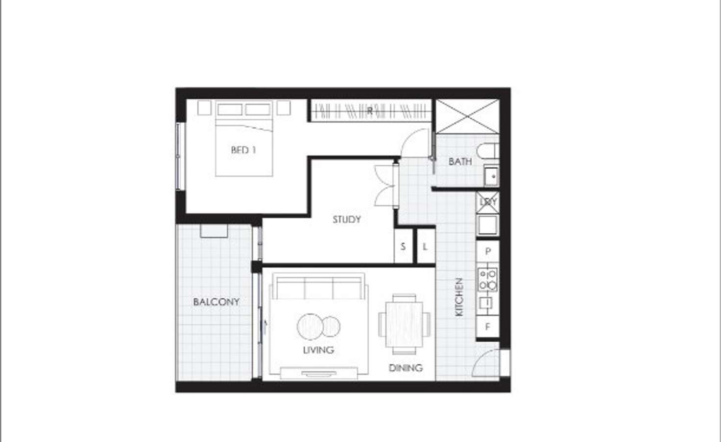 Floorplan of Homely apartment listing, 79/2 Hinder Street, Gungahlin ACT 2912