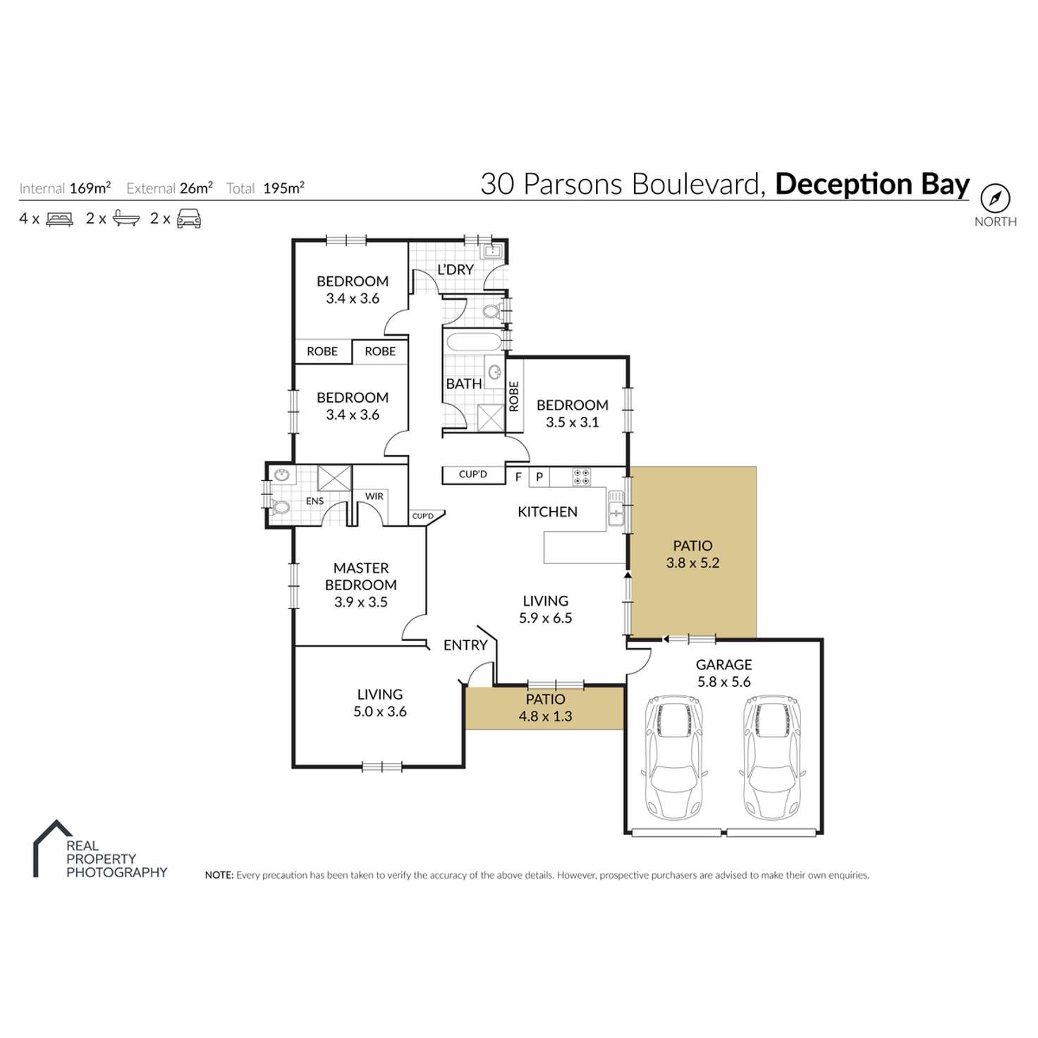 Floorplan of Homely house listing, 30 Parsons Boulevard, Deception Bay QLD 4508
