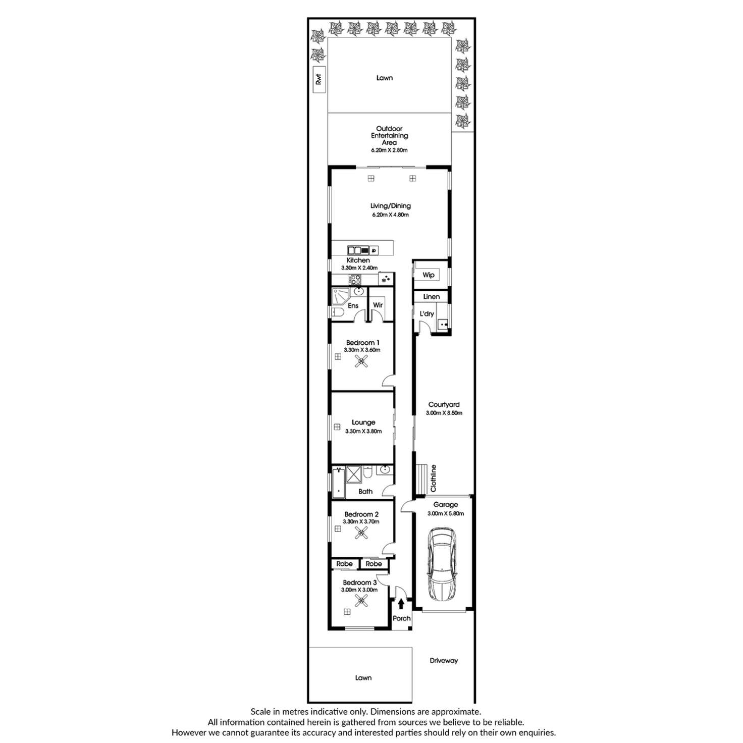 Floorplan of Homely house listing, 10B Facit Avenue, Newton SA 5074
