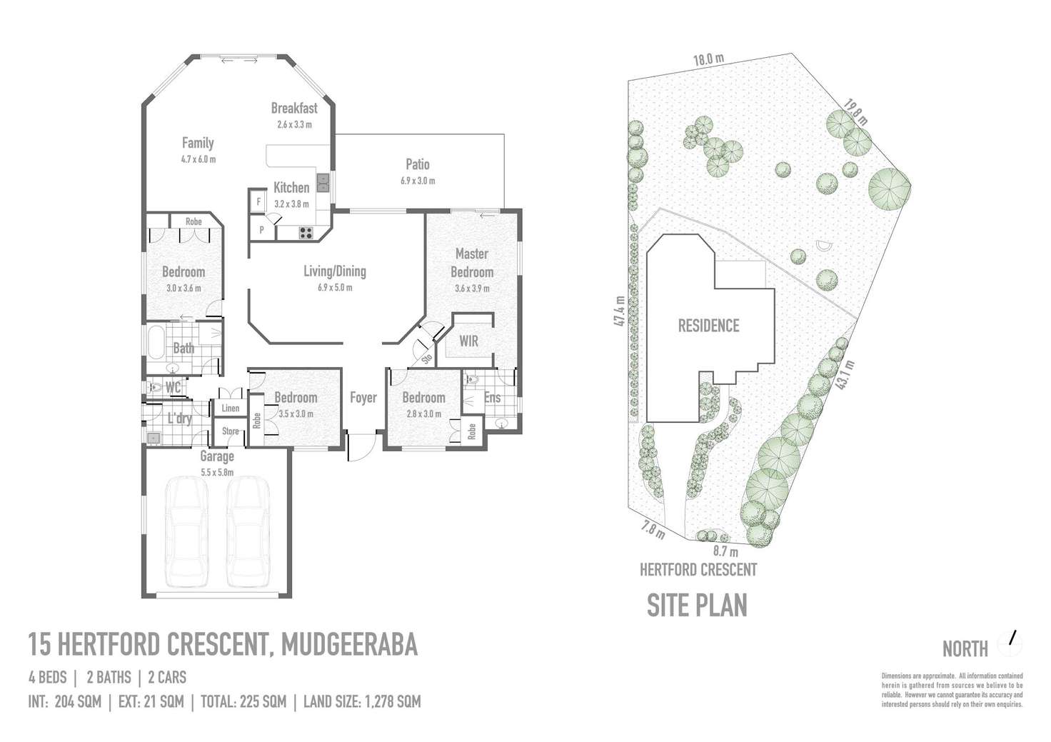 Floorplan of Homely house listing, 15 Hertford Crescent, Mudgeeraba QLD 4213