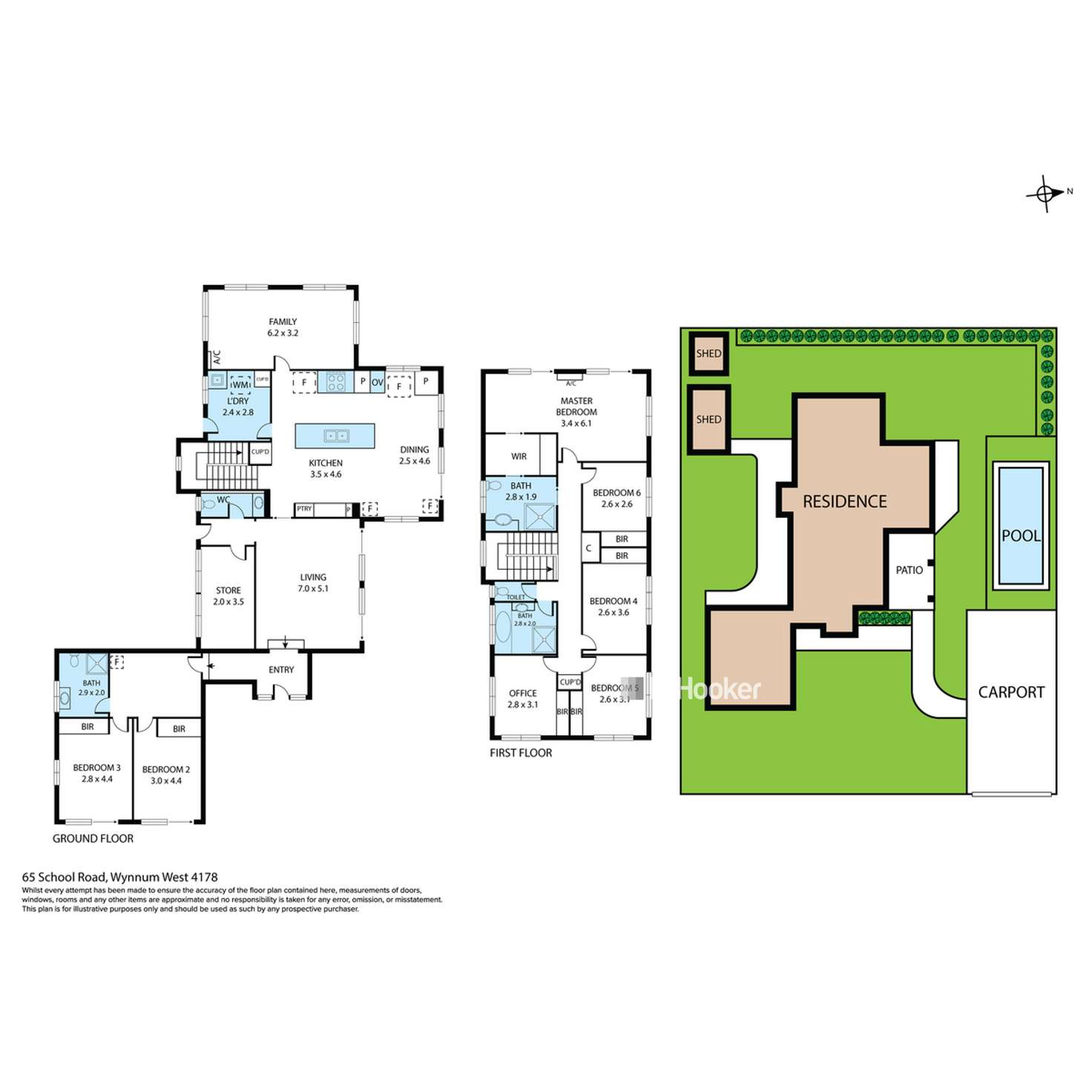 Floorplan of Homely house listing, 65 School Road, Wynnum West QLD 4178