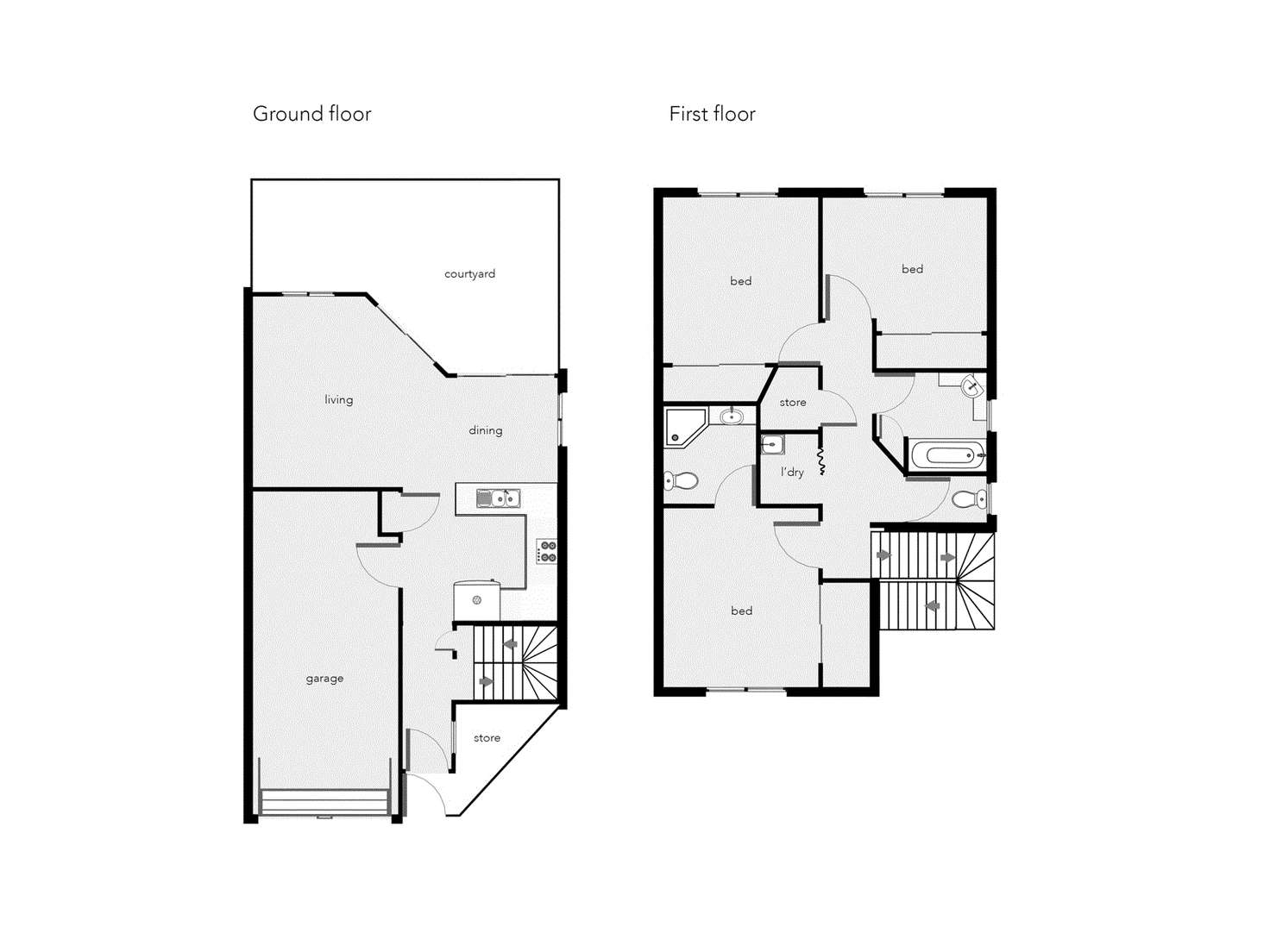 Floorplan of Homely unit listing, 16/10 Brown Street, Woree QLD 4868