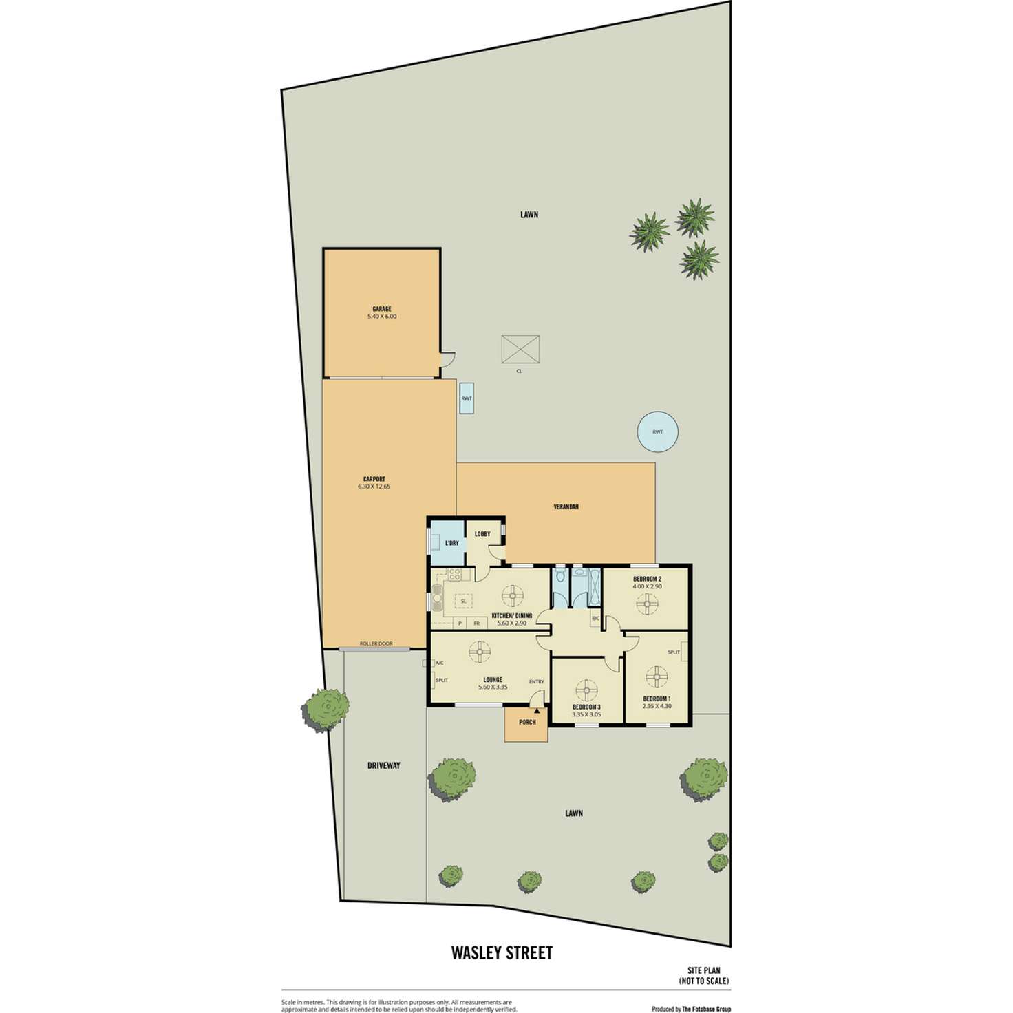 Floorplan of Homely house listing, 4 Wasley Street, Elizabeth Downs SA 5113