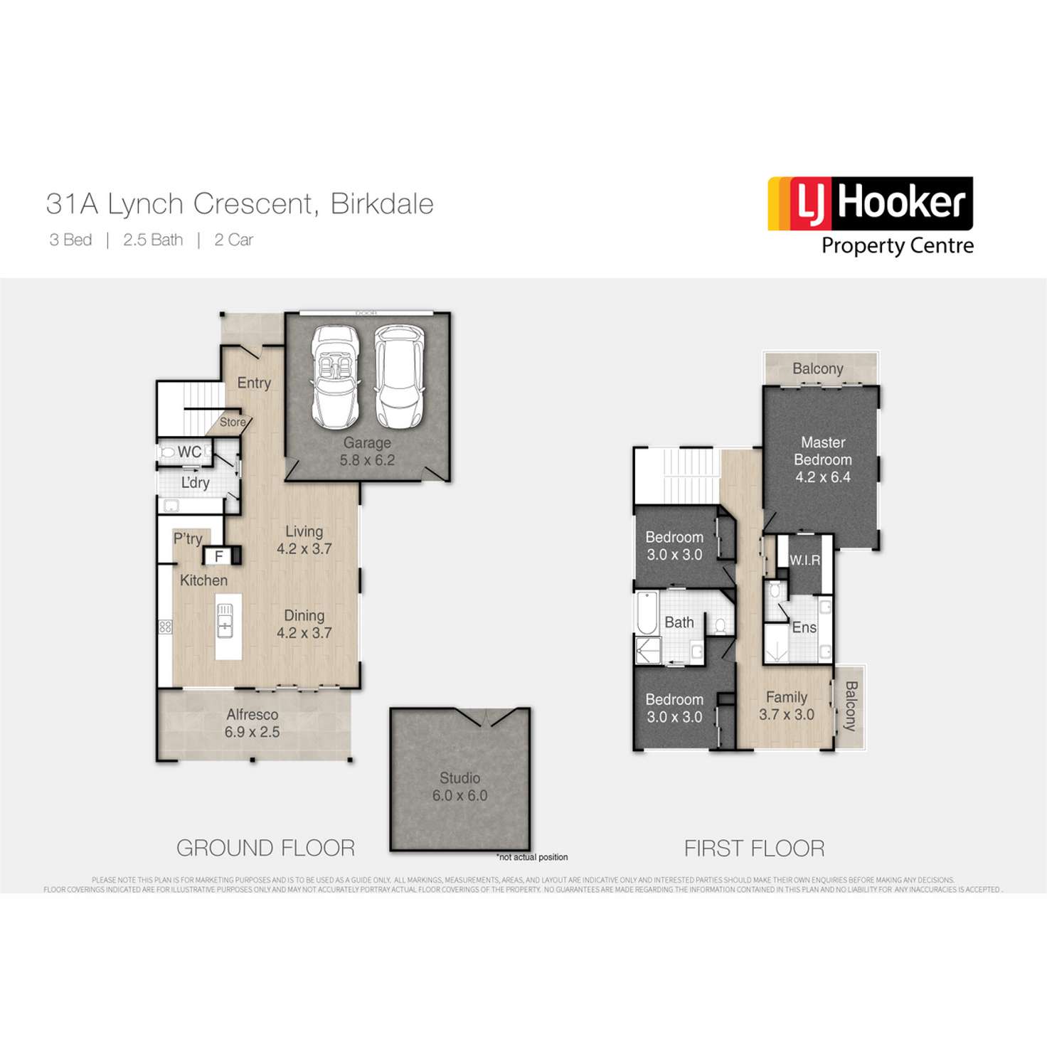 Floorplan of Homely house listing, 31A Lynch Crescent, Birkdale QLD 4159